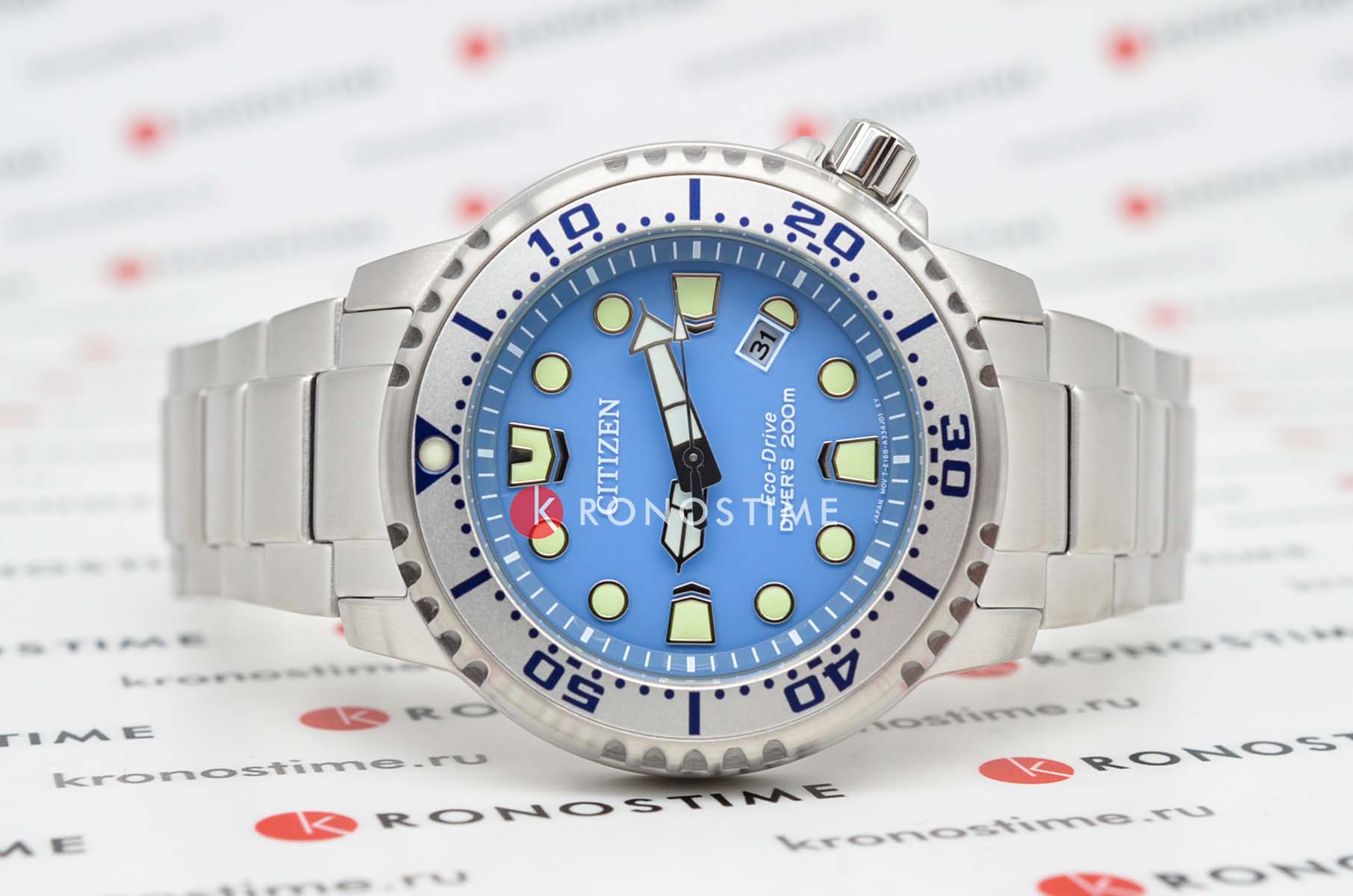 Citizen Citizen Promaster BN0165-55L , наручные мужские часы фото под углом