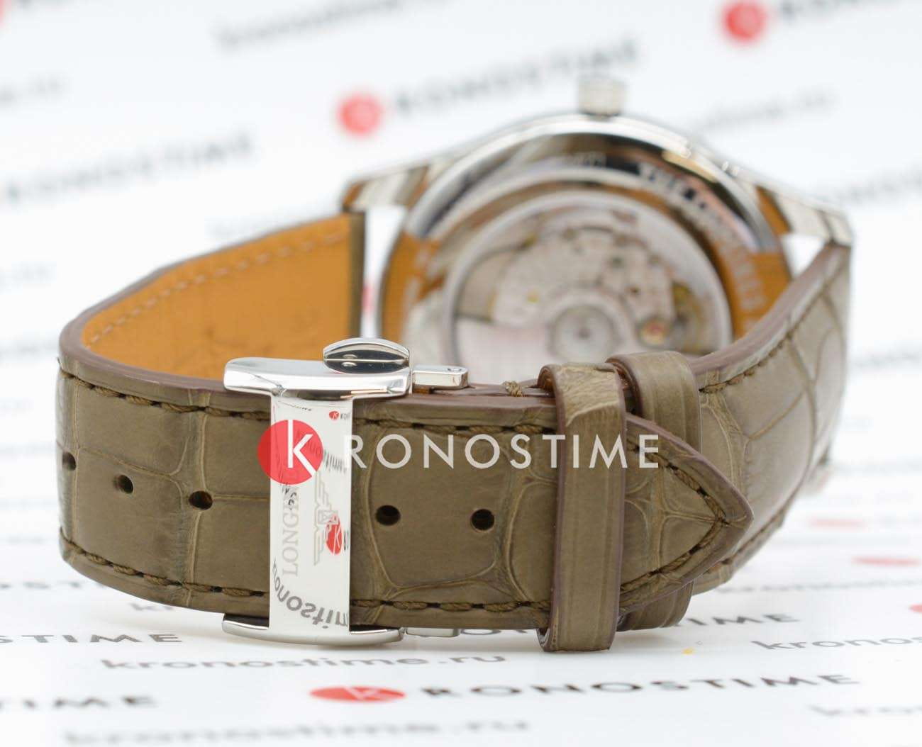 Longines Longines Master Collection L2.893.4.59.2 механические мужские часы часы крупный план черный циферблата