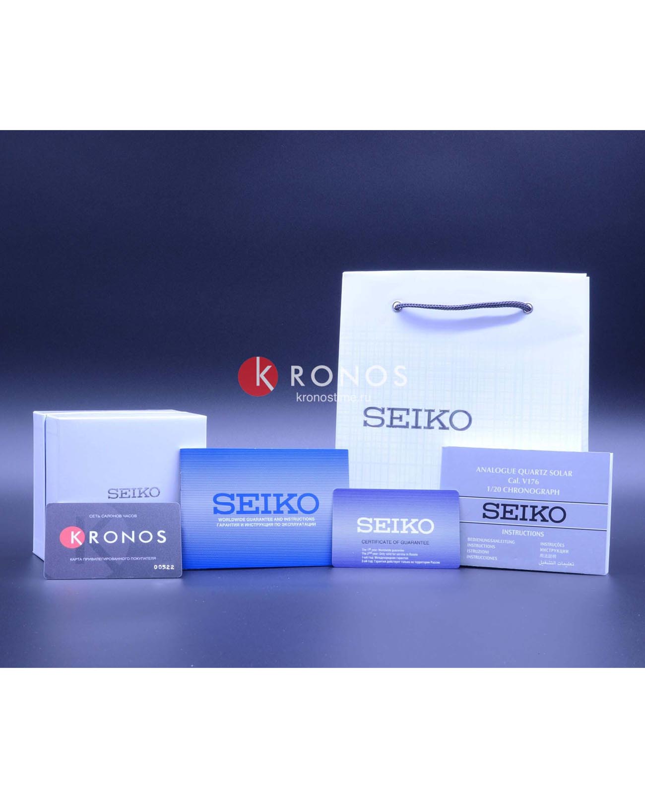 Seiko Seiko SSA412J1 , наручные мужские часы фото под углом