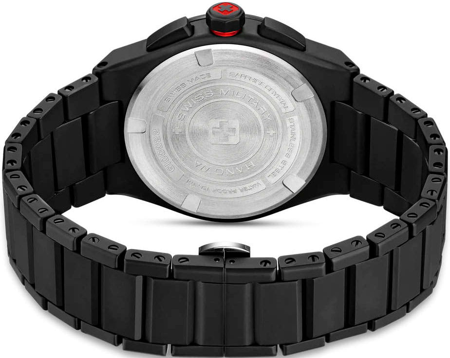 Swiss Military Hanowa SMWGI0002280 мужские часы застежка крупным планом