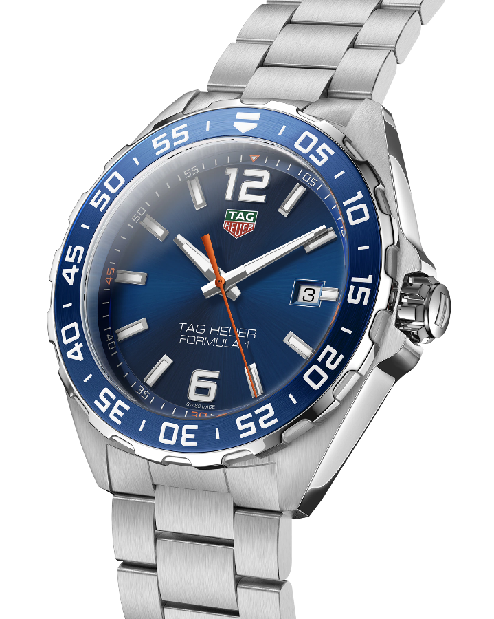 TAG Heuer TAG Heuer Formula 1 WAZ1010.BA0842 мужские часы синий циферблат на запястье