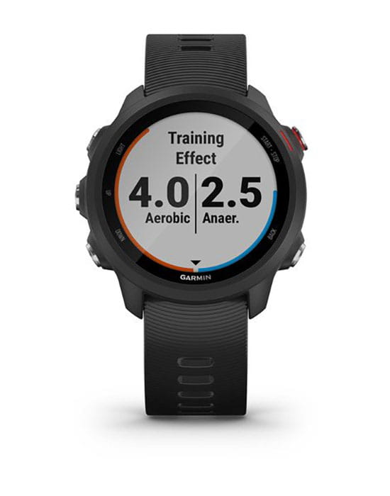 Garmin Garmin Forerunner 245 Music 010-02120-30 электронные мужские часы часы крупный план цветной циферблата
