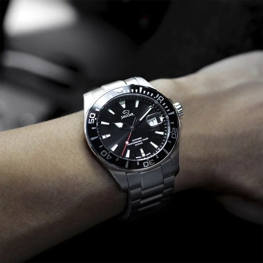 Jaguar Jaguar Executive Diver J860/D  - задняя крышка сталь металл корпуса, швейцария часы