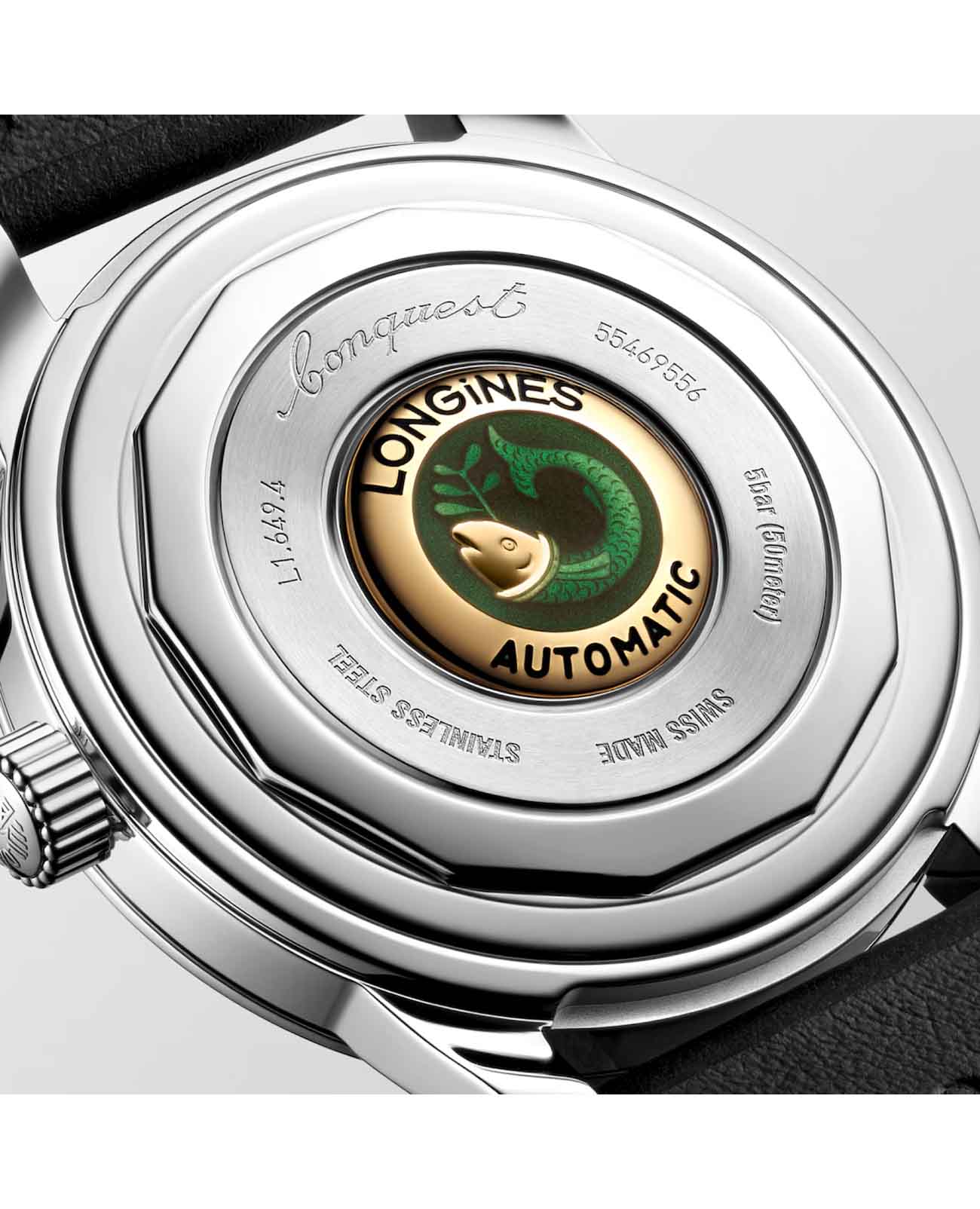 Longines Longines Heritage Classic L1.649.4.52.2  - задняя крышка сталь металл корпуса, швейцария часы