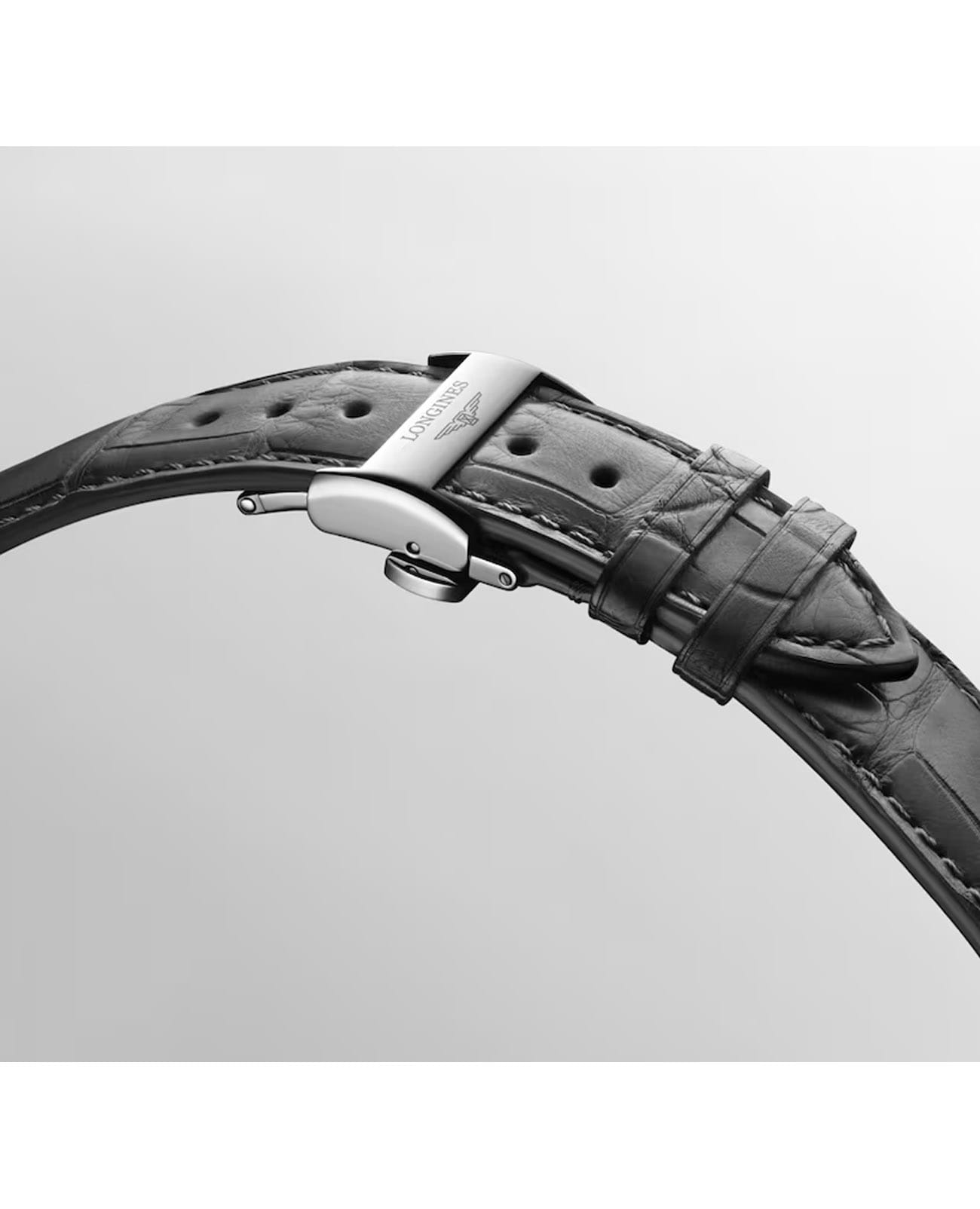 Longines Longines Master Collection L2.773.4.61.2  — детали корпуса и кожаный