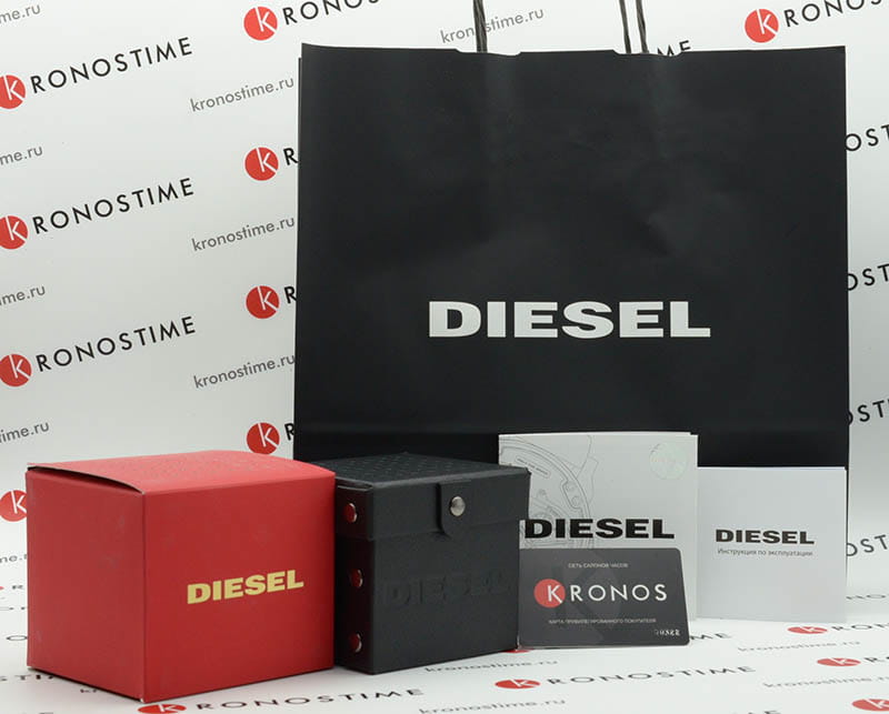 Diesel Diesel DZ7435 Mr Daddy 2.0  - задняя крышка сталь металл корпуса, италия часы