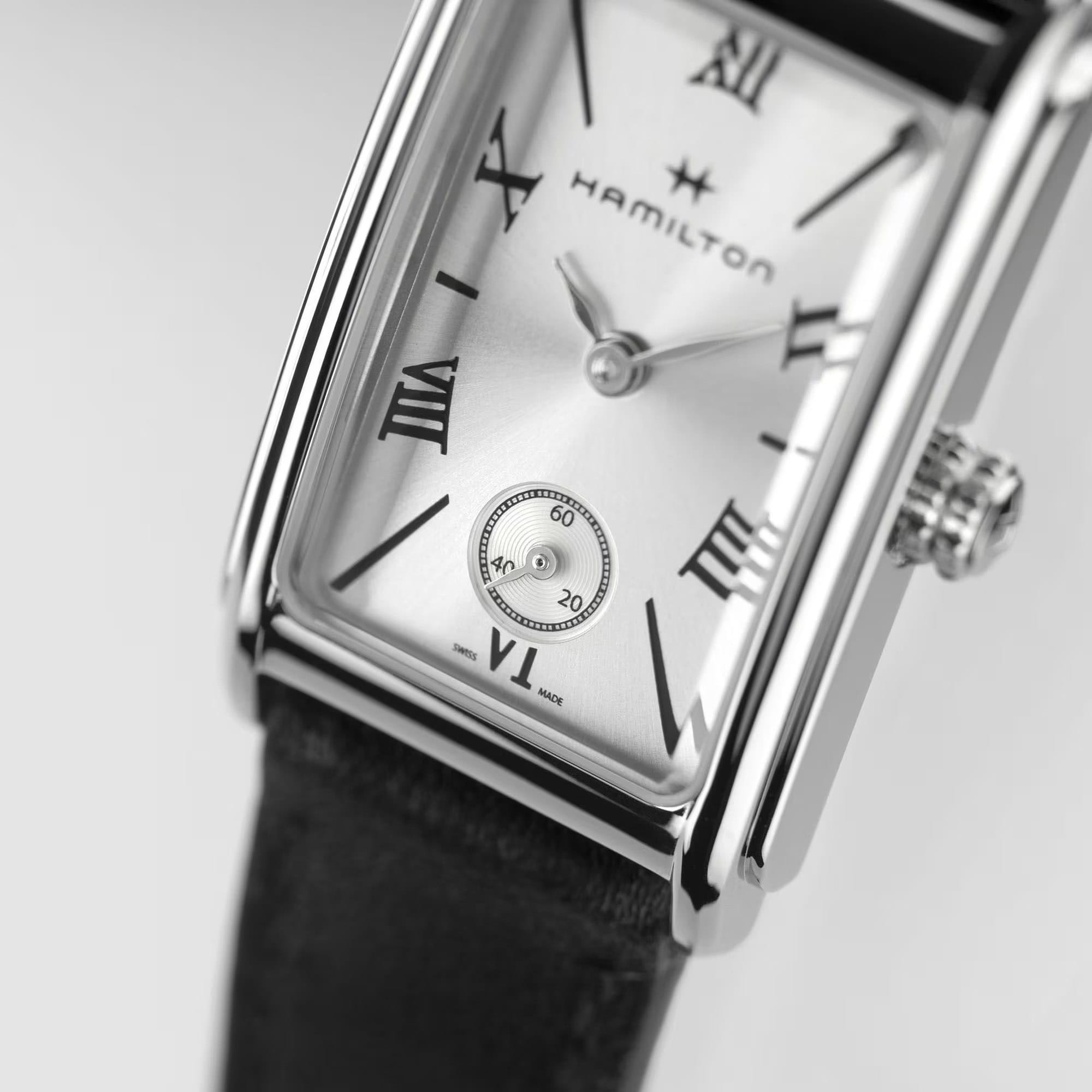 Hamilton Hamilton American Classic Ardmore Quartz H11221750  — детали корпуса и кожаный