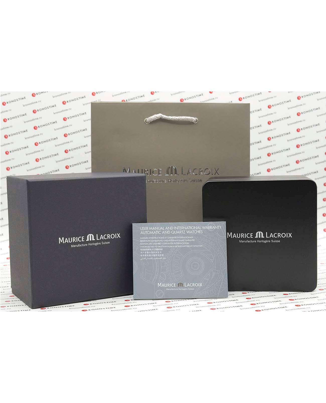 Оригинальные часы Maurice Lacroix Maurice Lacroix Masterpiece MP6028-PVB01-001-1 механические калибр механизма  общий вид