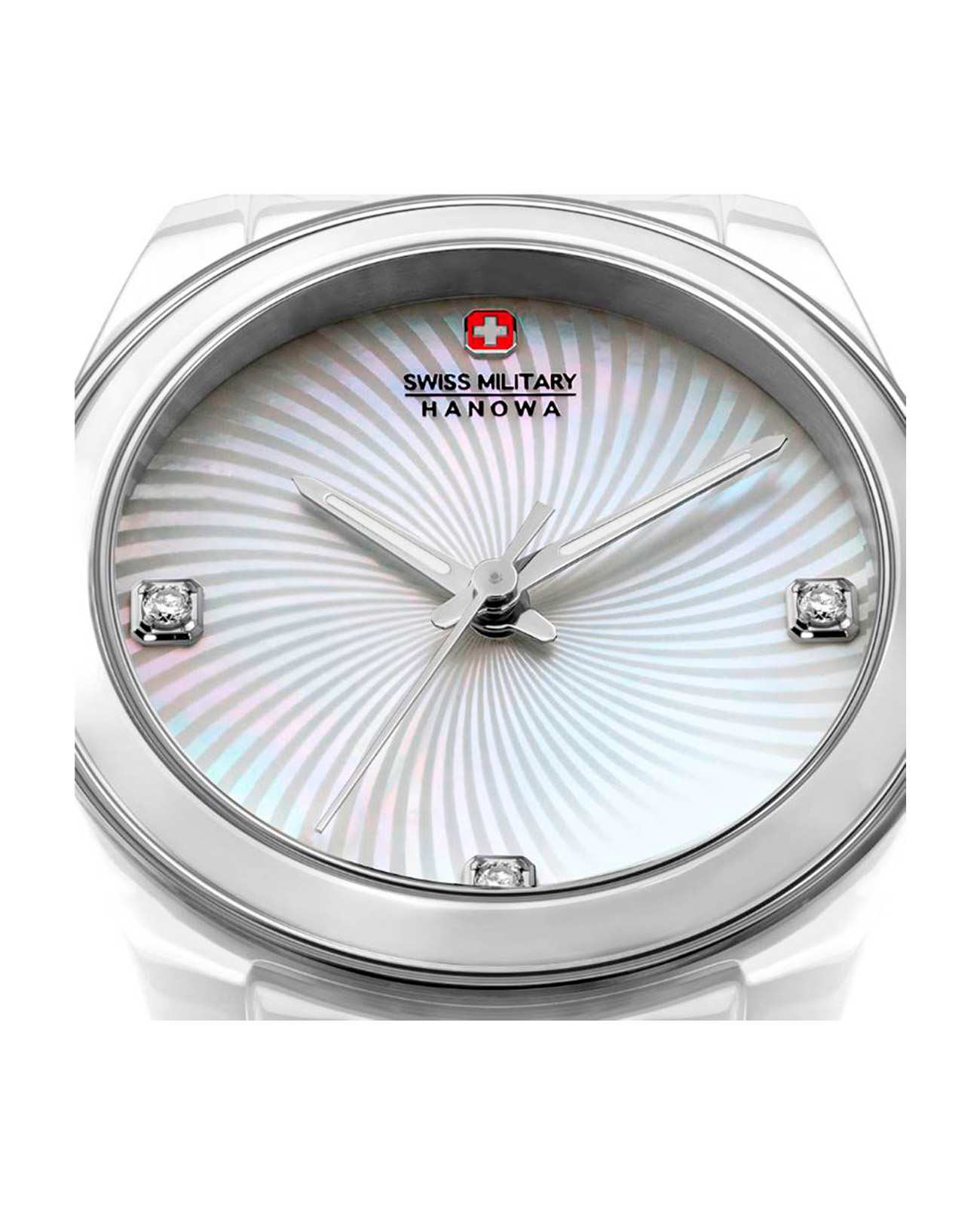 Swiss Military Hanowa Swiss Military Hanowa Swiss Recruit Lady Ceramic SMWLG0005101  - задняя крышка керамика металл сталь корпуса, швейцария часы