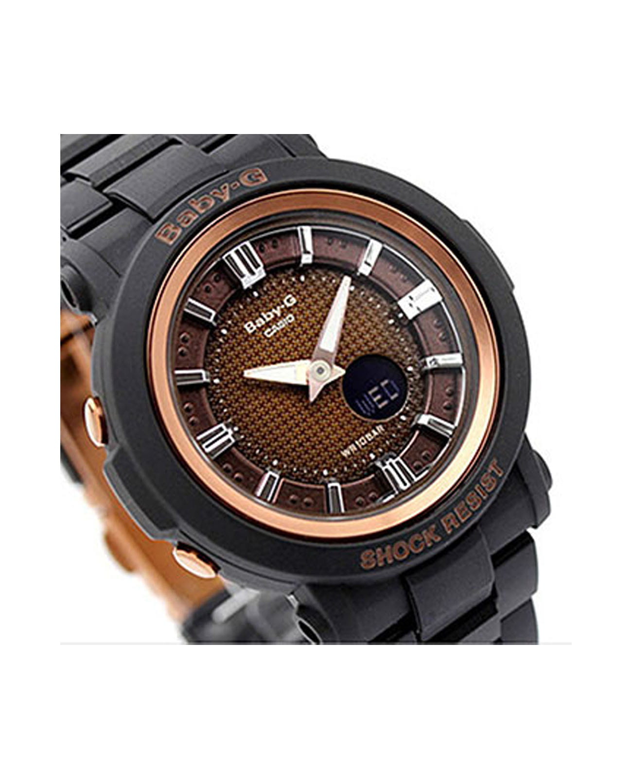 Casio Casio Baby-G BGA-301-1A, g-shock япония женские часы на браслете пластик боковой вид