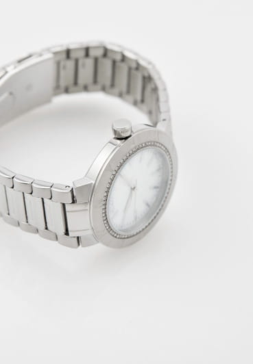 DKNY DKNY Eastside Logo DK1L023M0015,  сша женские часы на браслете нержавеющая сталь боковой вид