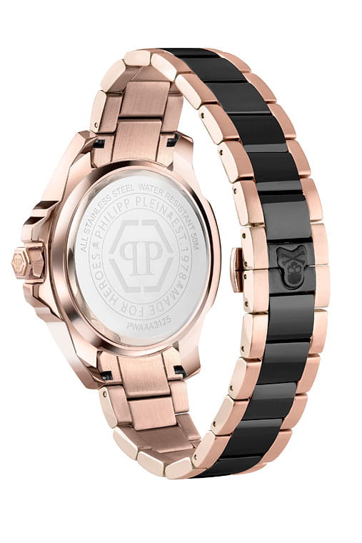 Philipp Plein Philipp Plein The Skull PWAAA3125, the skull германия мужские часы на браслете нержавеющая сталь с pvd-покрытием боковой вид