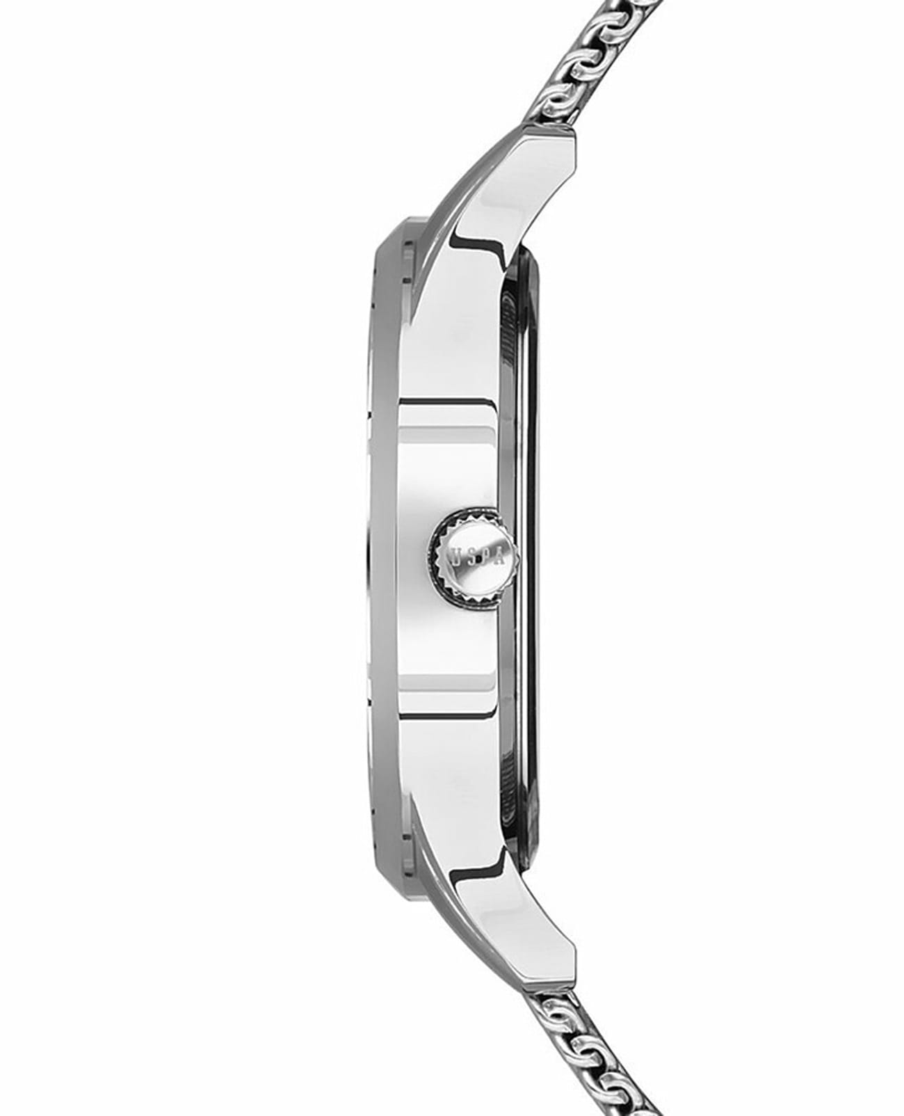 U.S. Polo Assn. U.S. Polo Assn. Stile USPA2022-02,  сша женские часы на браслете нержавеющая сталь боковой вид