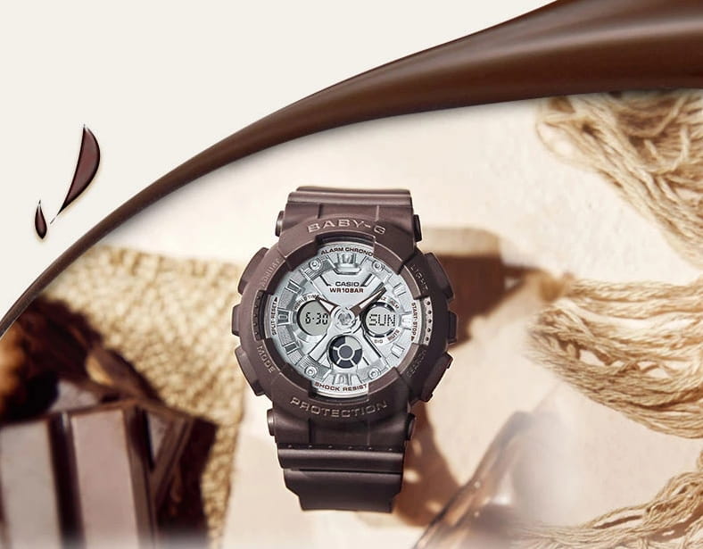 Casio Casio Baby-G BA-130SW-5ADR (BA-130SW-5A)  - задняя крышка пластик корпуса, япония часы