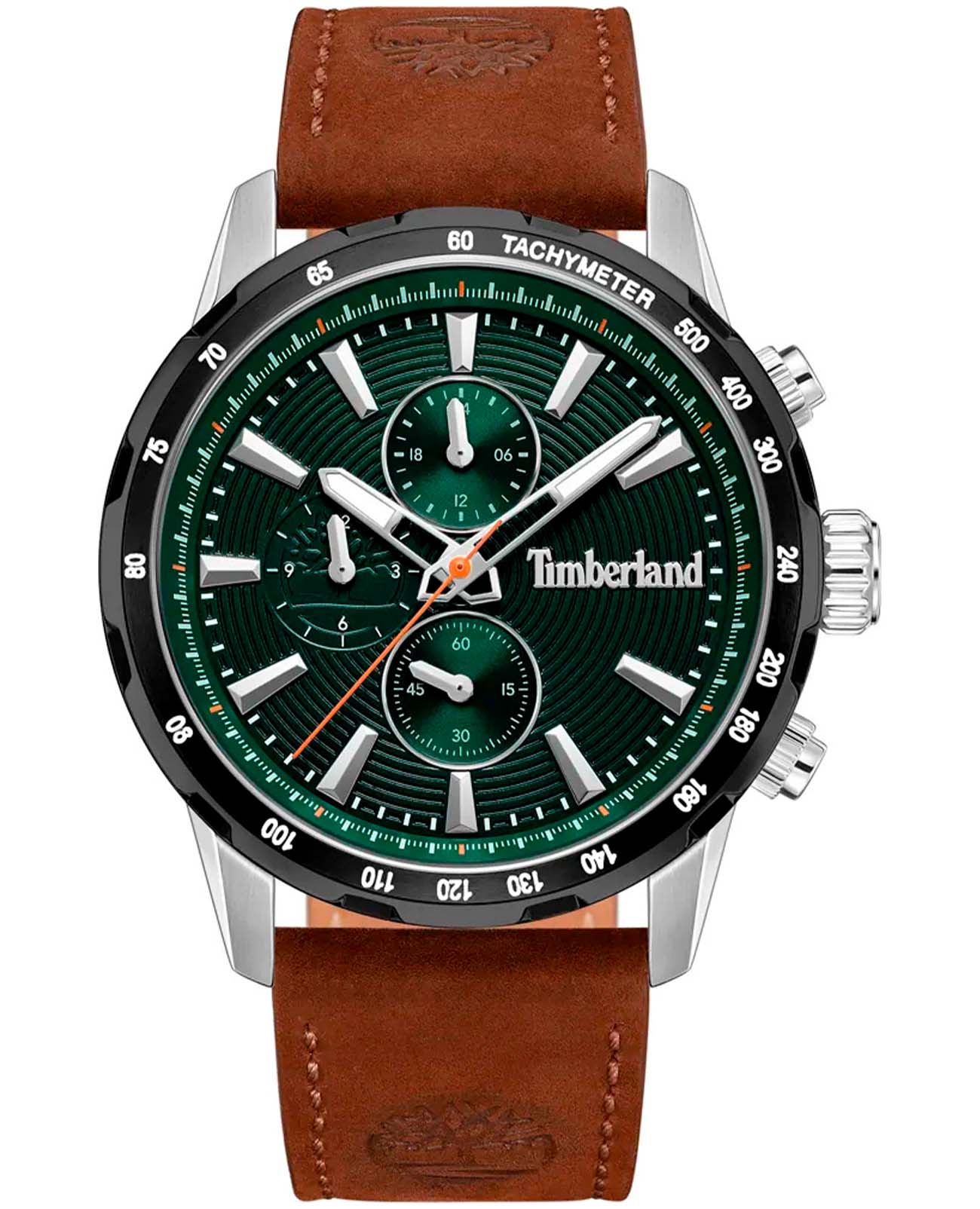 Timberland Timberland Kennebunk TDWGF0041540  TDWGF0041540 кварцевые мужские часы черный циферблат, браслет кожаный — вид спереди