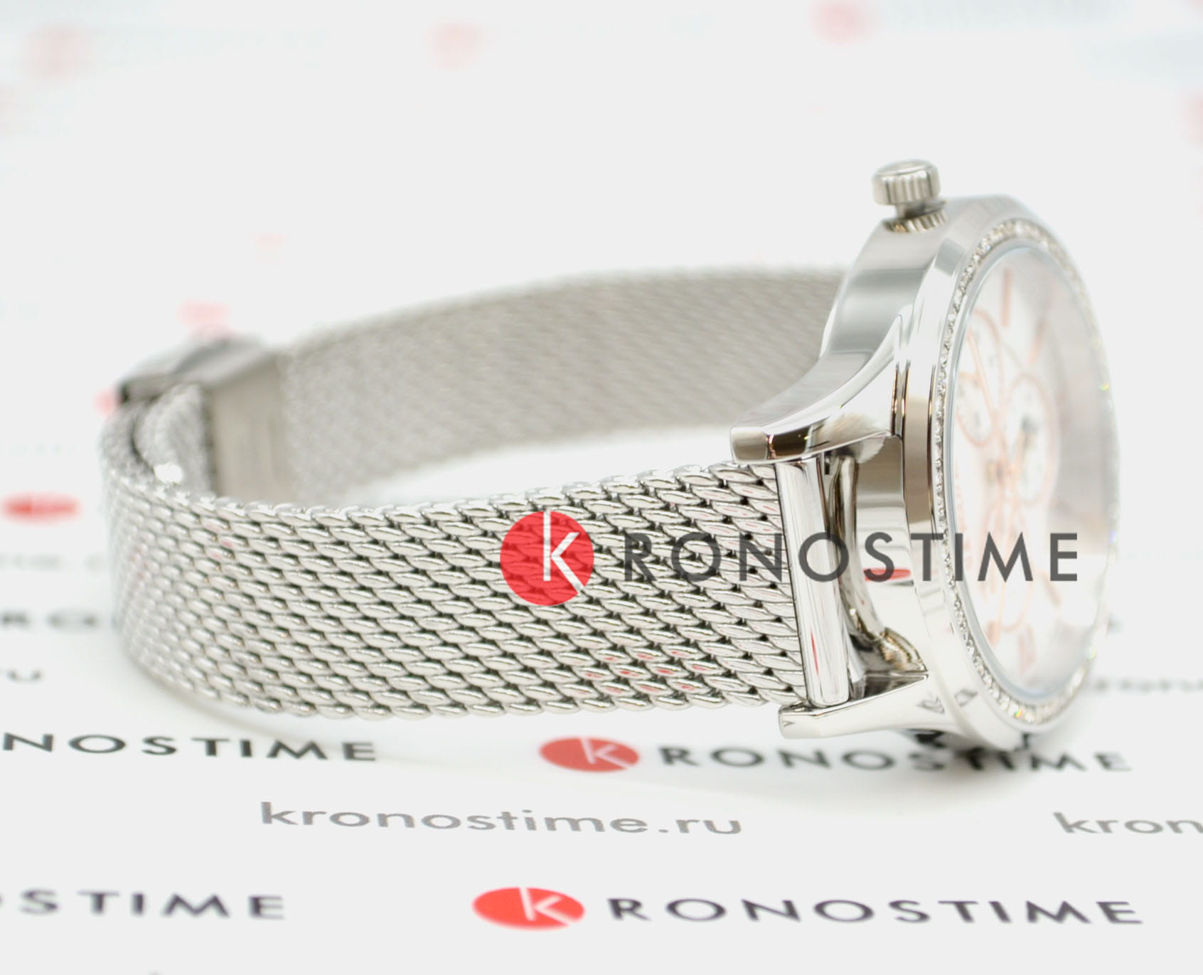 U.S. Polo Assn. U.S. Polo Assn. Stile USPA2022-02 кварцевые женские часы часы крупный план белый циферблата