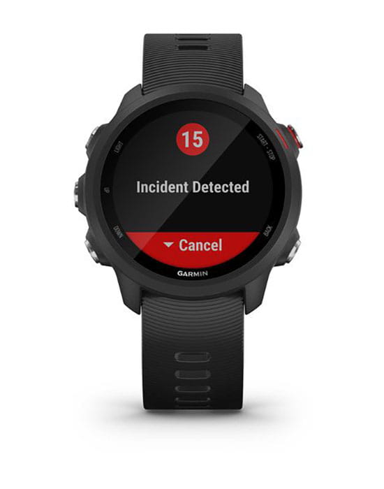 Garmin Garmin Forerunner 245 Music 010-02120-30  - задняя крышка пластик корпуса, сша часы