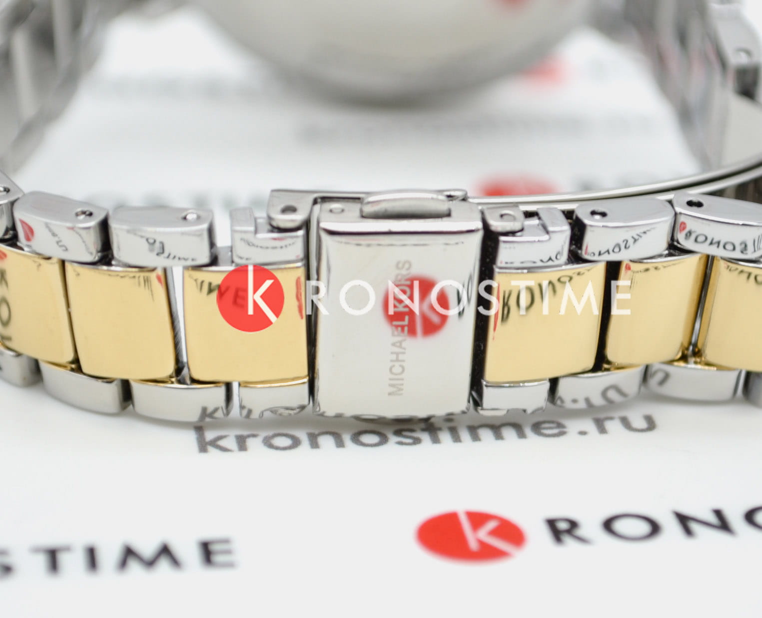 Michael Kors Michael Kors Runway Slim MK4595 женские часы белый циферблат на запястье