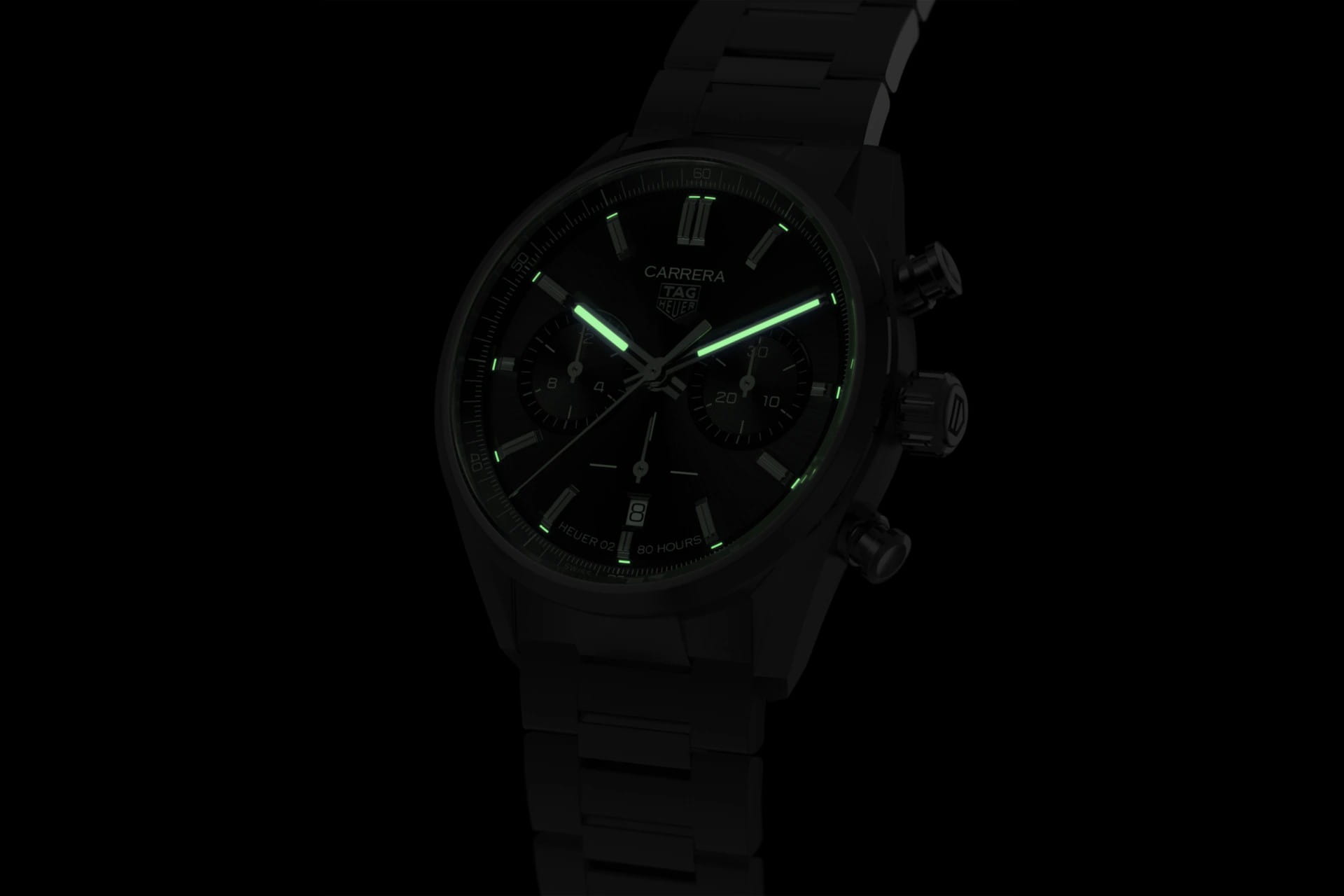 TAG Heuer TAG Heuer Carrera CBN2010.BA0642 механические мужские часы часы крупный план черный циферблата