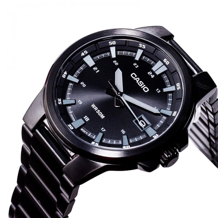 Оригинальные часы Casio Casio Collection MTP-E173B-1AVEF кварцевые калибр механизма  общий вид