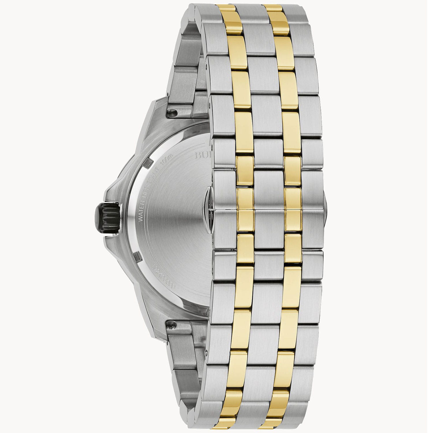 Bulova Bulova Marine Star 98D175,  сша мужские часы на браслете нержавеющая сталь с ip-покрытием боковой вид