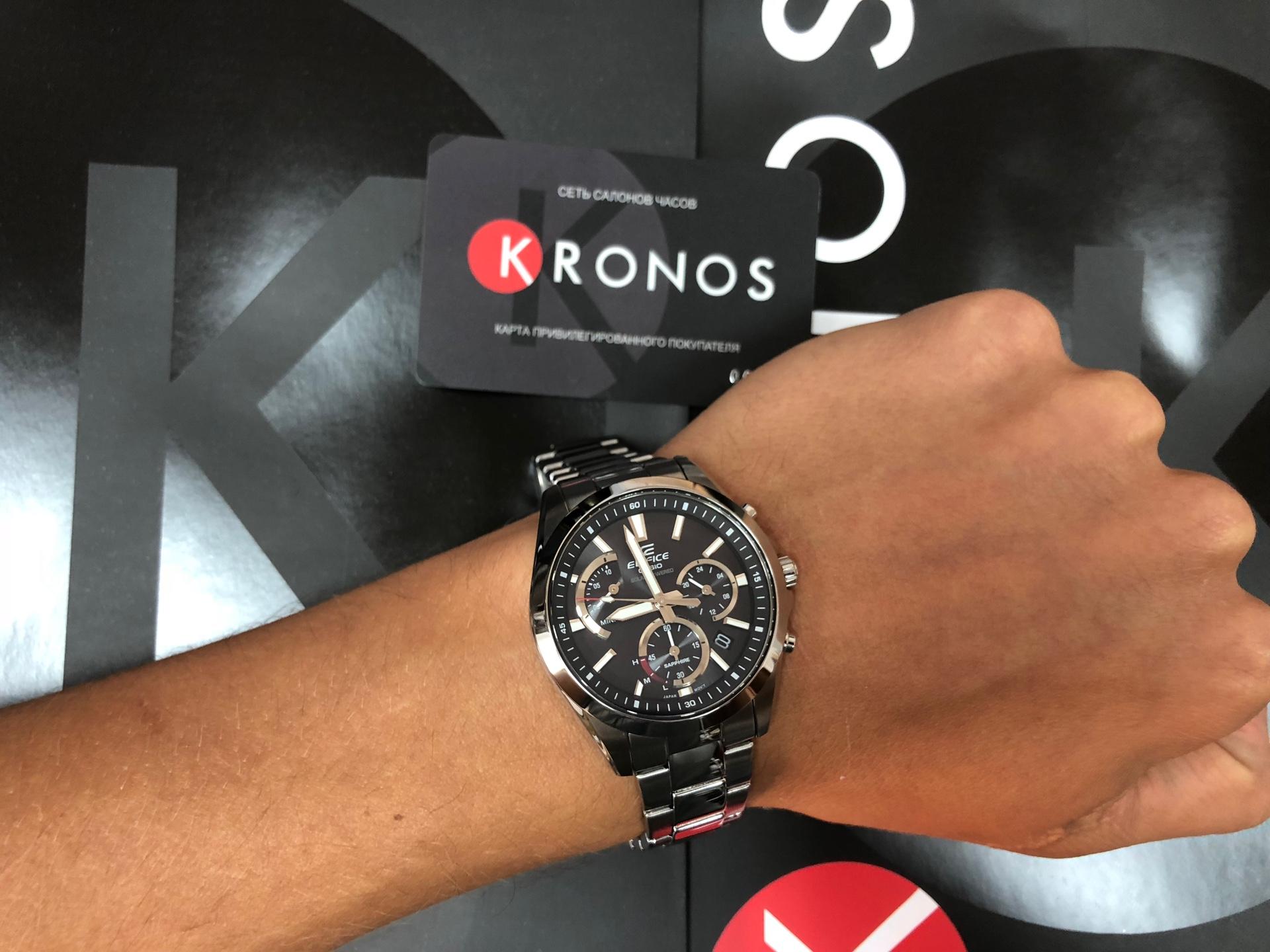 Casio Casio Edifice EFS-S530D-1A EFS — детали корпуса и нержавеющая сталь