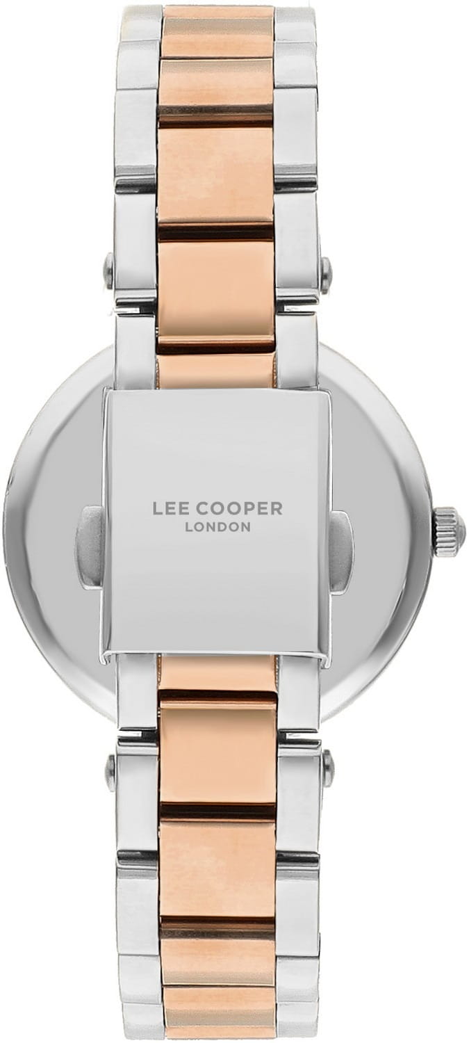Lee Cooper Lee Cooper LC07603.530,  англия женские часы на браслете нержавеющая сталь с ip-покрытием боковой вид