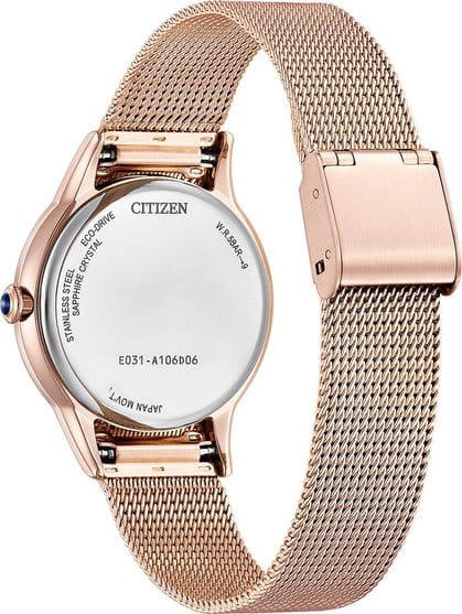 Оригинальные часы Citizen Citizen Citizen L EM1153-88A кварцевые калибр механизма citizen e031 общий вид
