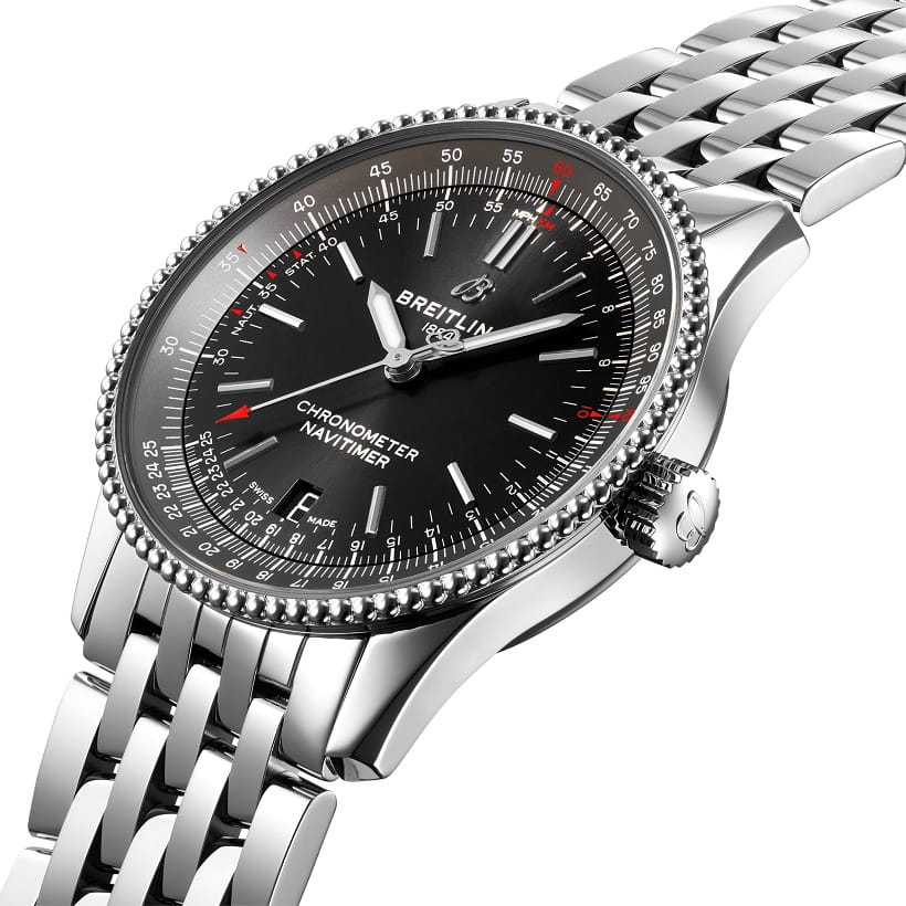 Breitling Breitling Navitimer Automatic 38 A17325241B1A1 , наручные мужские часы фото под углом