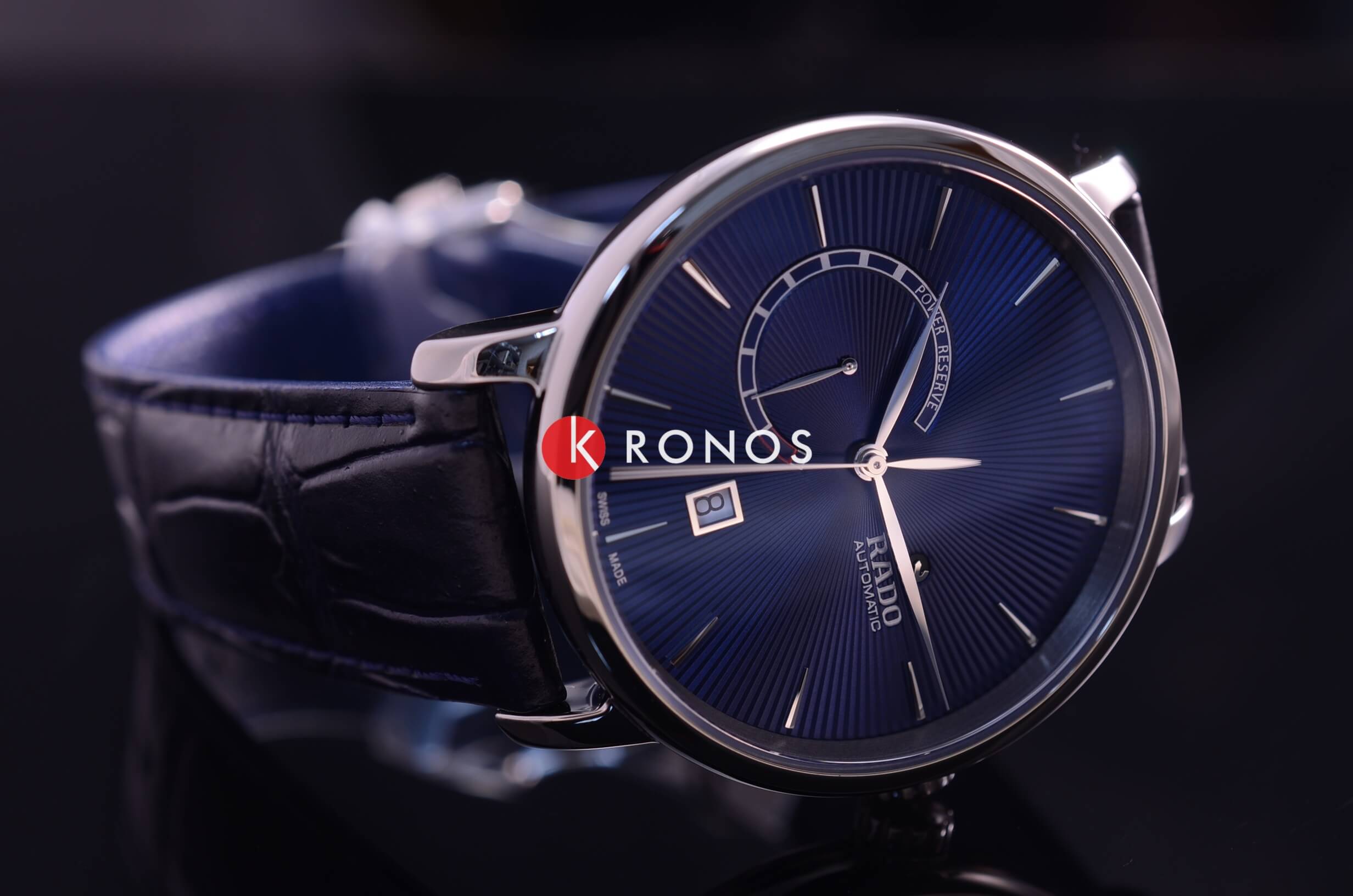 Rado Rado Diamaster Power Reserve R14138206 мужские часы синий циферблат на запястье