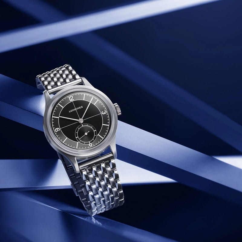Longines Longines Heritage Classic L2.828.4.53.6  - задняя крышка металл сталь корпуса, швейцария часы