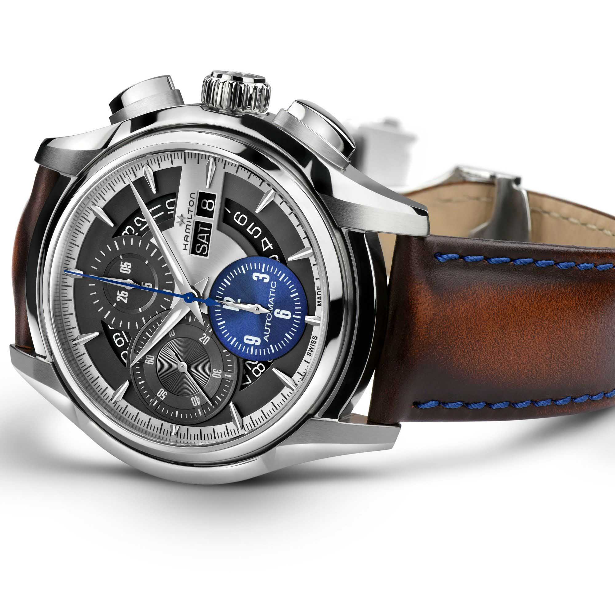 Hamilton Hamilton Jazzmaster Face 2 Face III Limited Edition H32876550 мужские часы серебристый циферблат на запястье