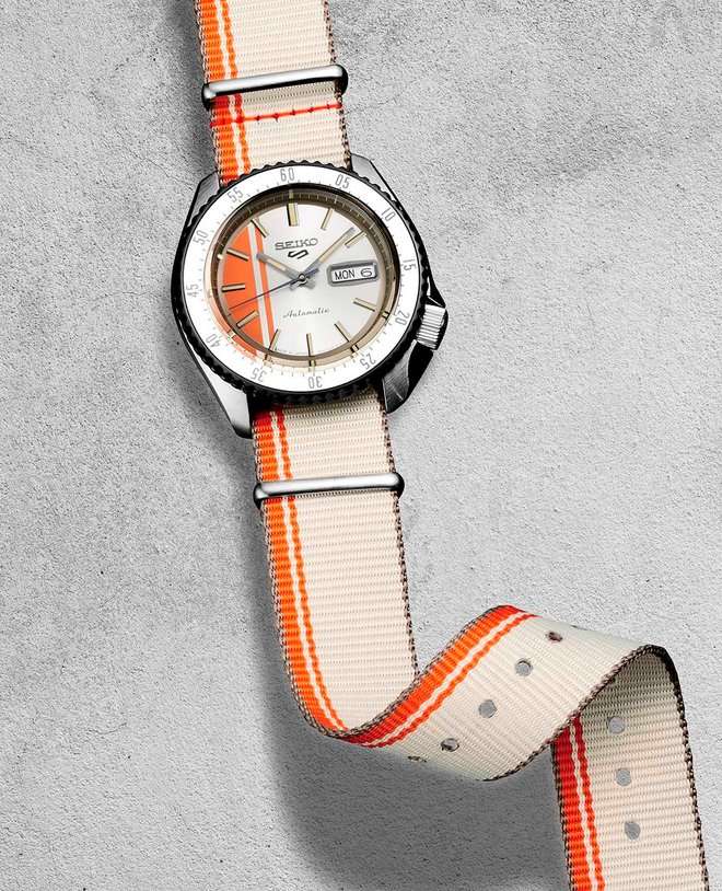 Seiko Seiko 5 Sports SRPK73 япония наручные мужские часы заводная головка с логотипом Seiko