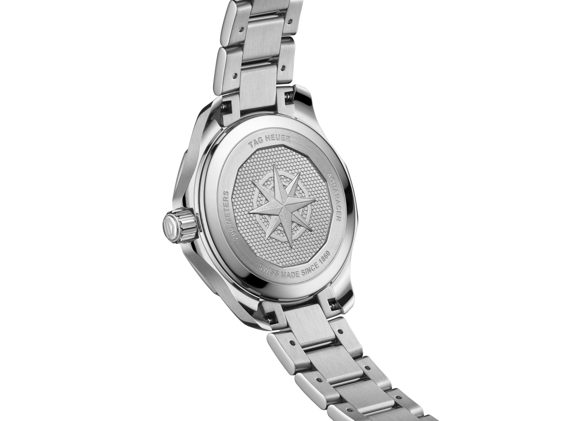 TAG Heuer TAG Heuer Aquaracer Professional Solargraph WBP1314.BA0005, aquaracer швейцария женские часы на браслете нержавеющая сталь боковой вид