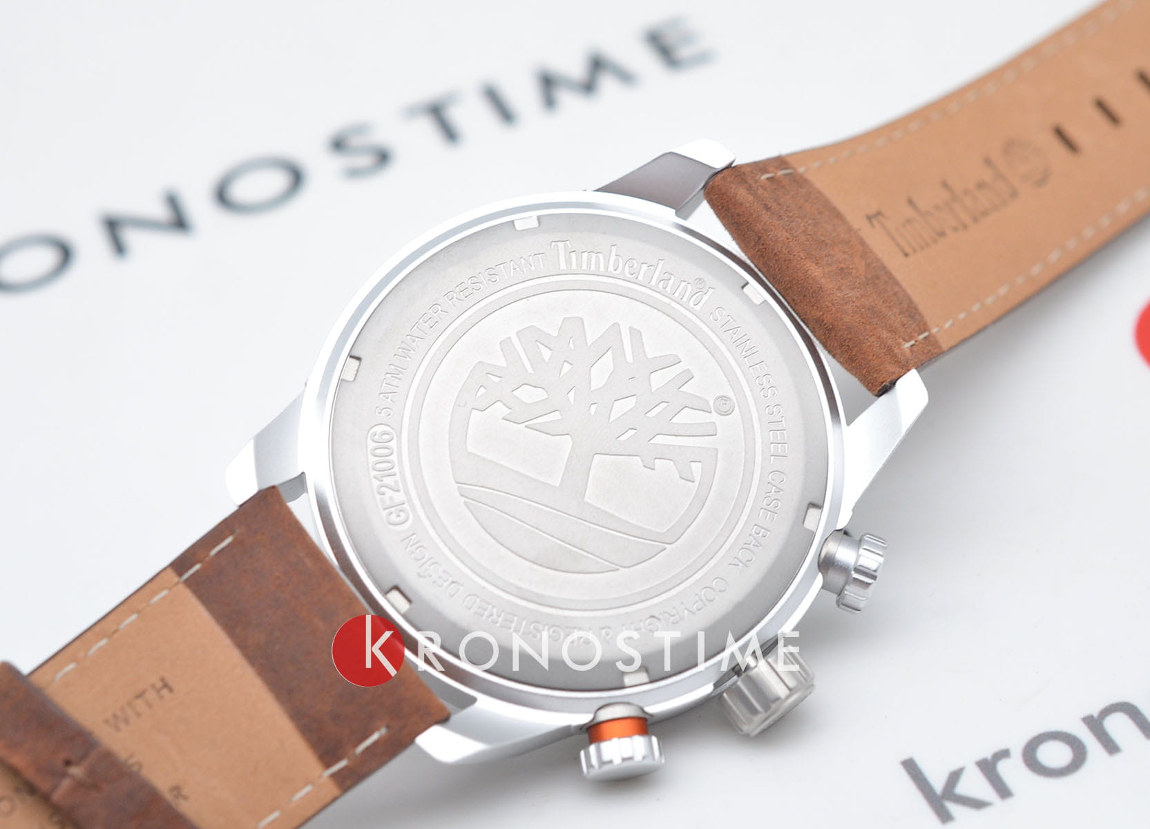 Timberland Timberland Henniker TDWGH2100606  - задняя крышка металл сталь корпуса, сша часы