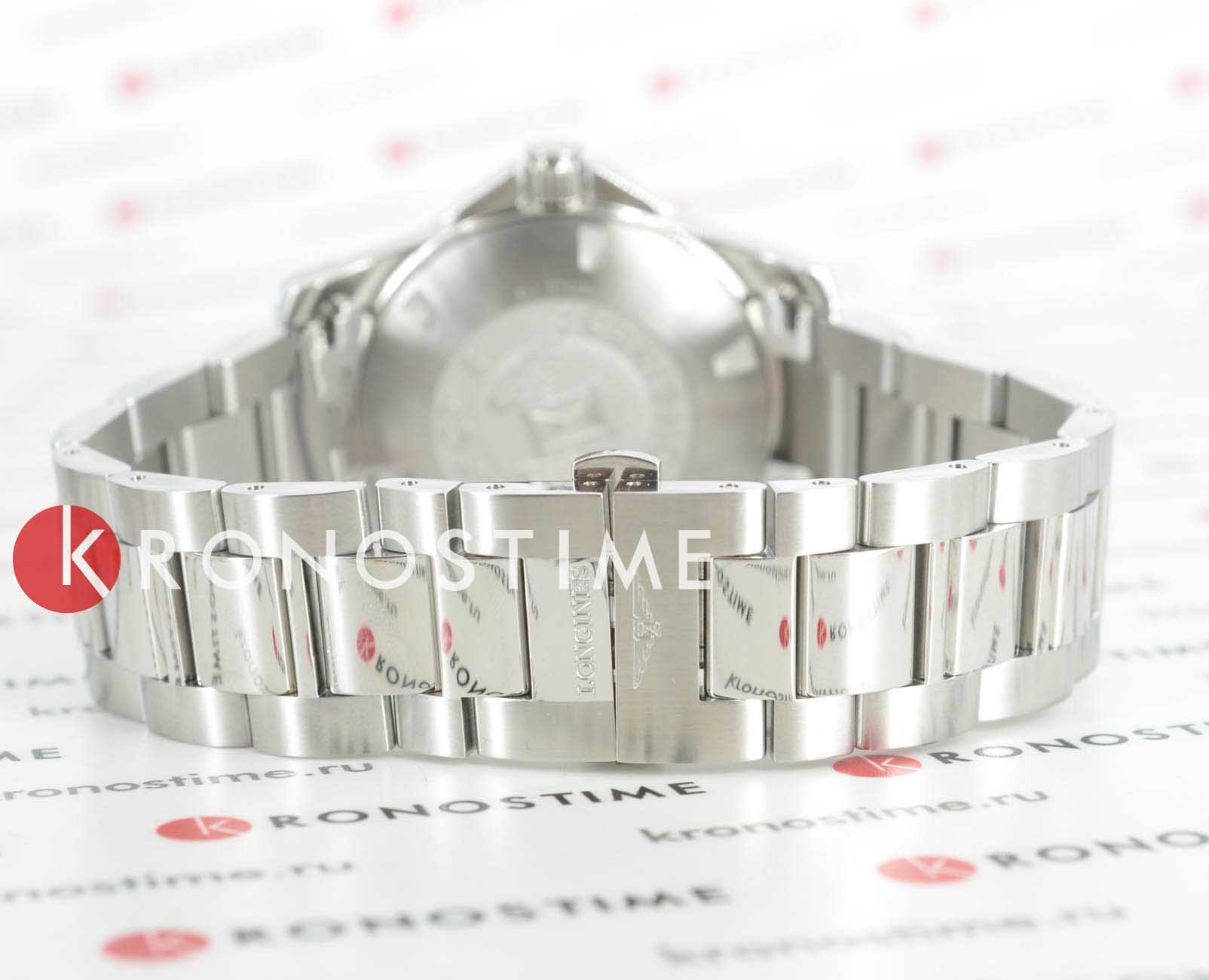 Оригинальные часы Longines Longines Conquest L3.759.4.58.6 кварцевые калибр механизма l157 (на основе eta 255.112) общий вид