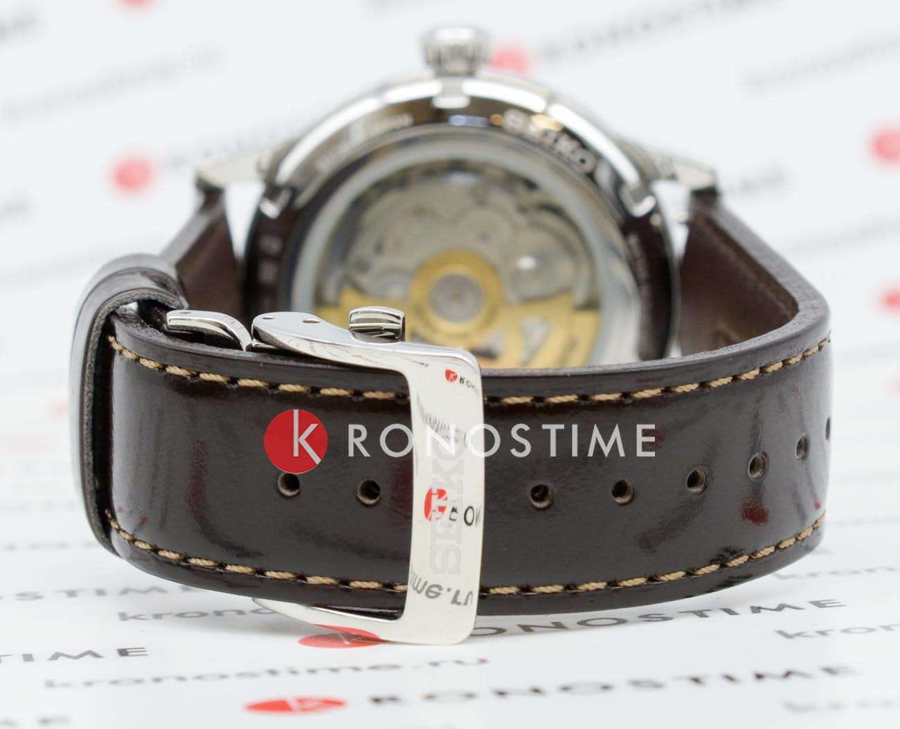 Seiko Seiko Presage SRPD37J1  - задняя крышка металл сталь корпуса, япония часы