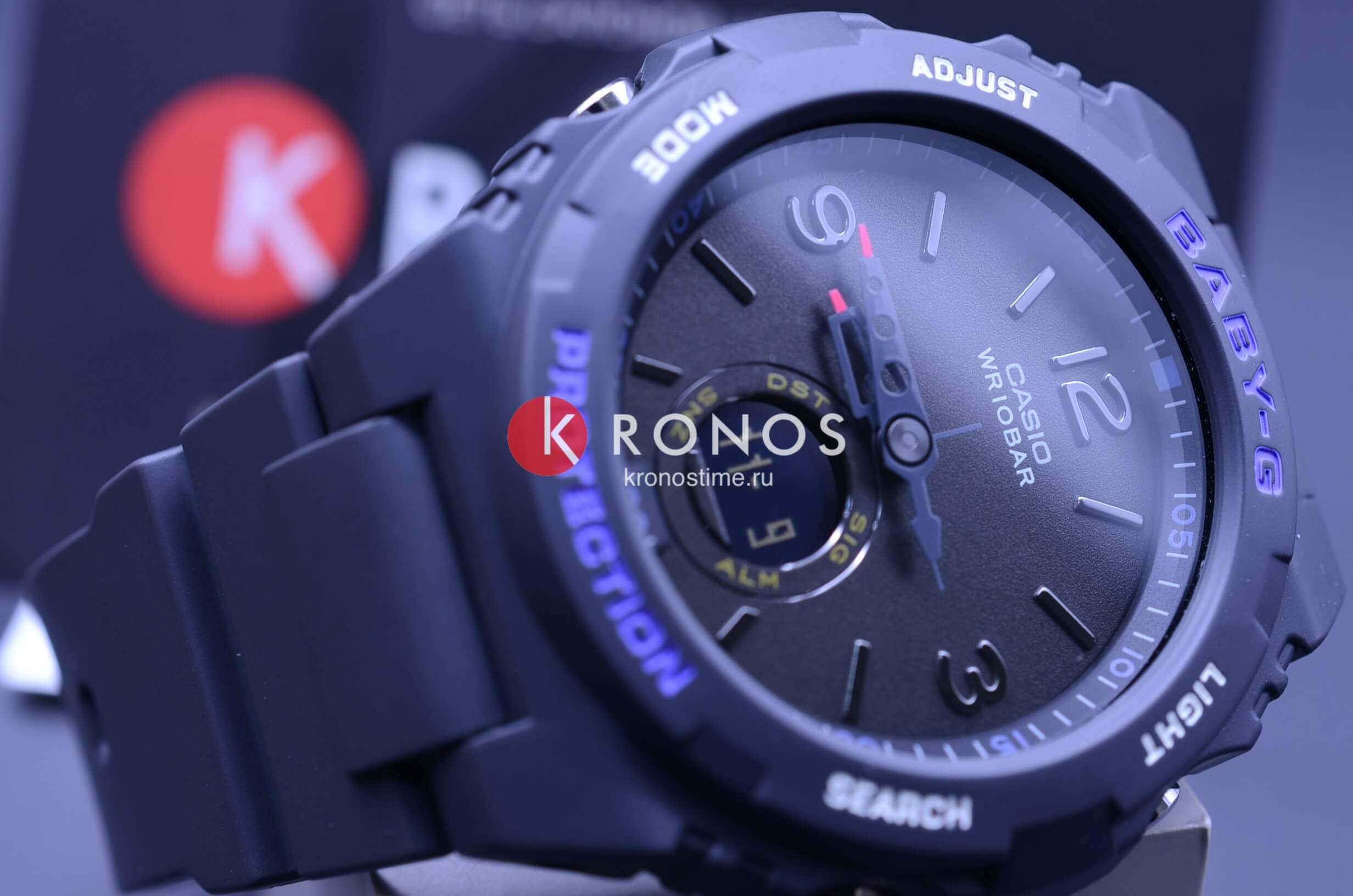 Casio Casio Baby-G BGA-260-1A, baby-g япония женские часы на браслете пластик боковой вид