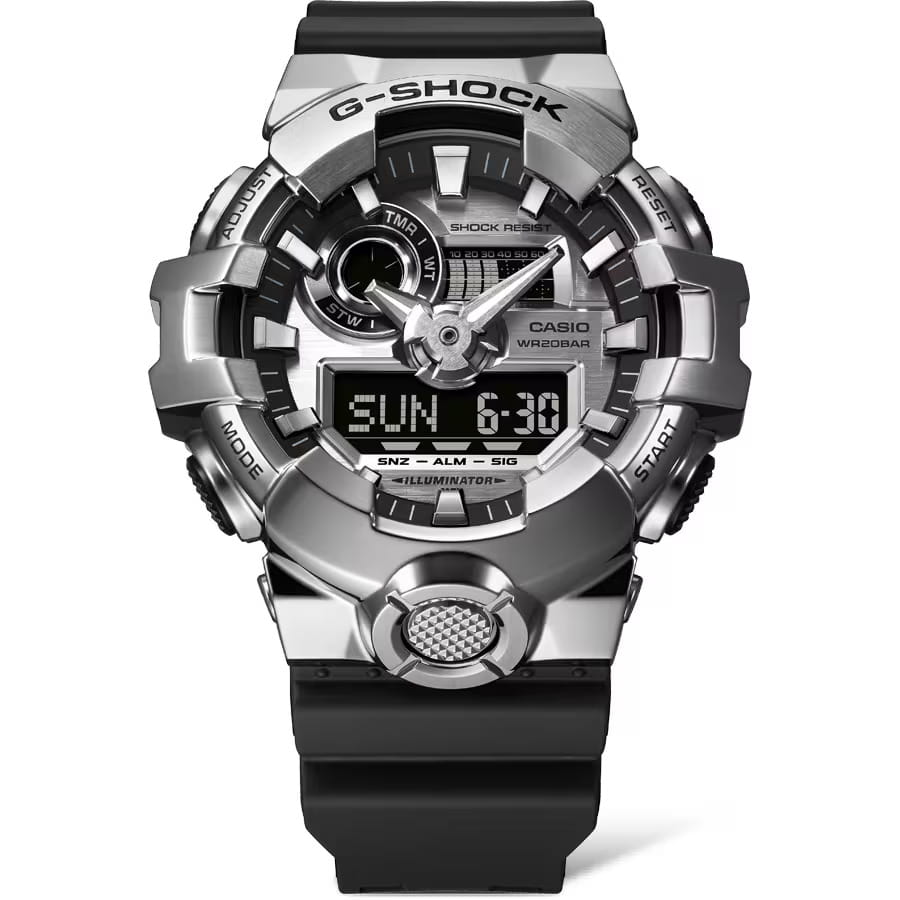 Оригинальные часы Casio Casio G-Shock GM-700-1A (GM-700-1AER) электронные калибр механизма  общий вид