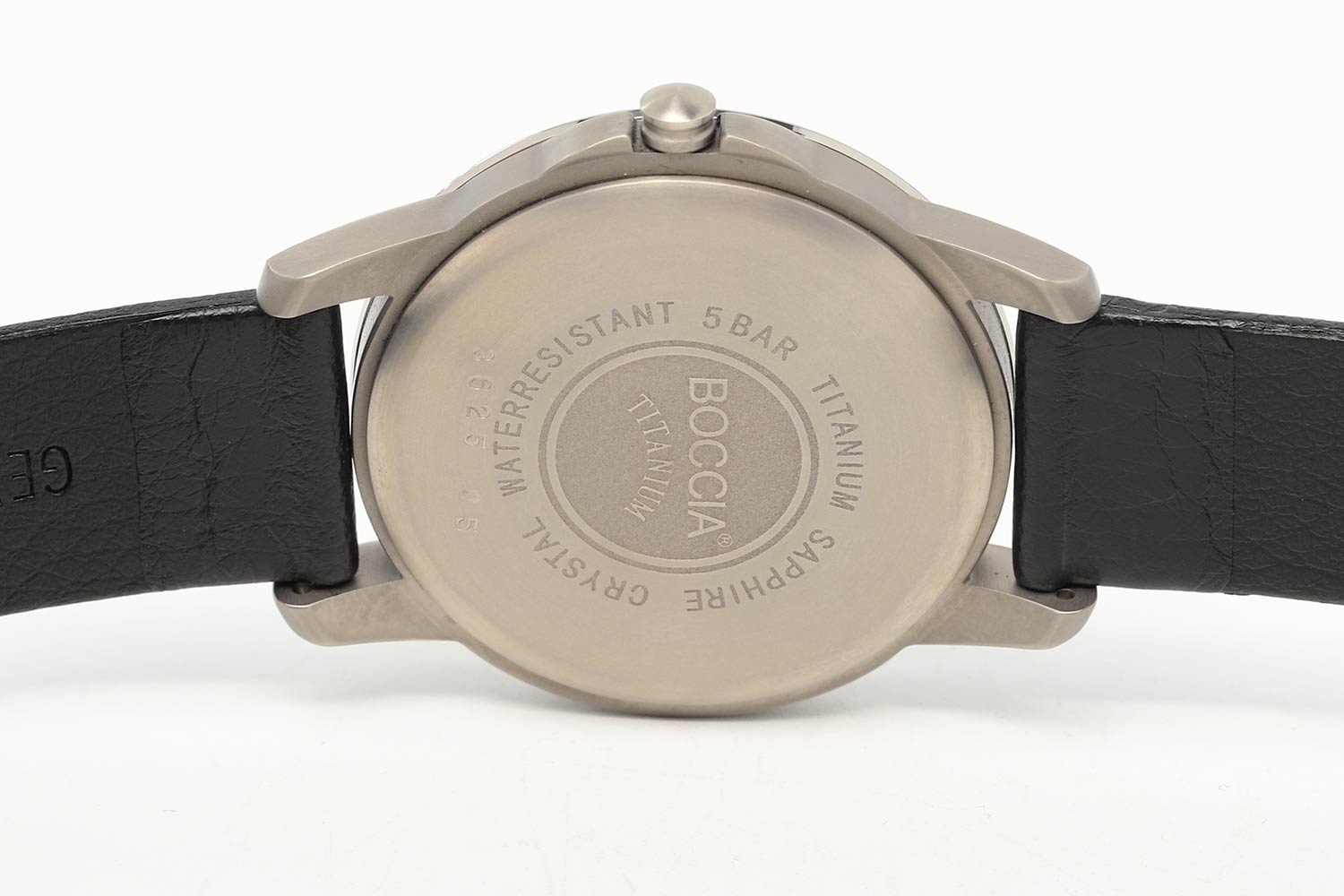 Boccia Titanium Boccia Titanium Circle-Oval 3625-05 мужские часы белый циферблат на запястье
