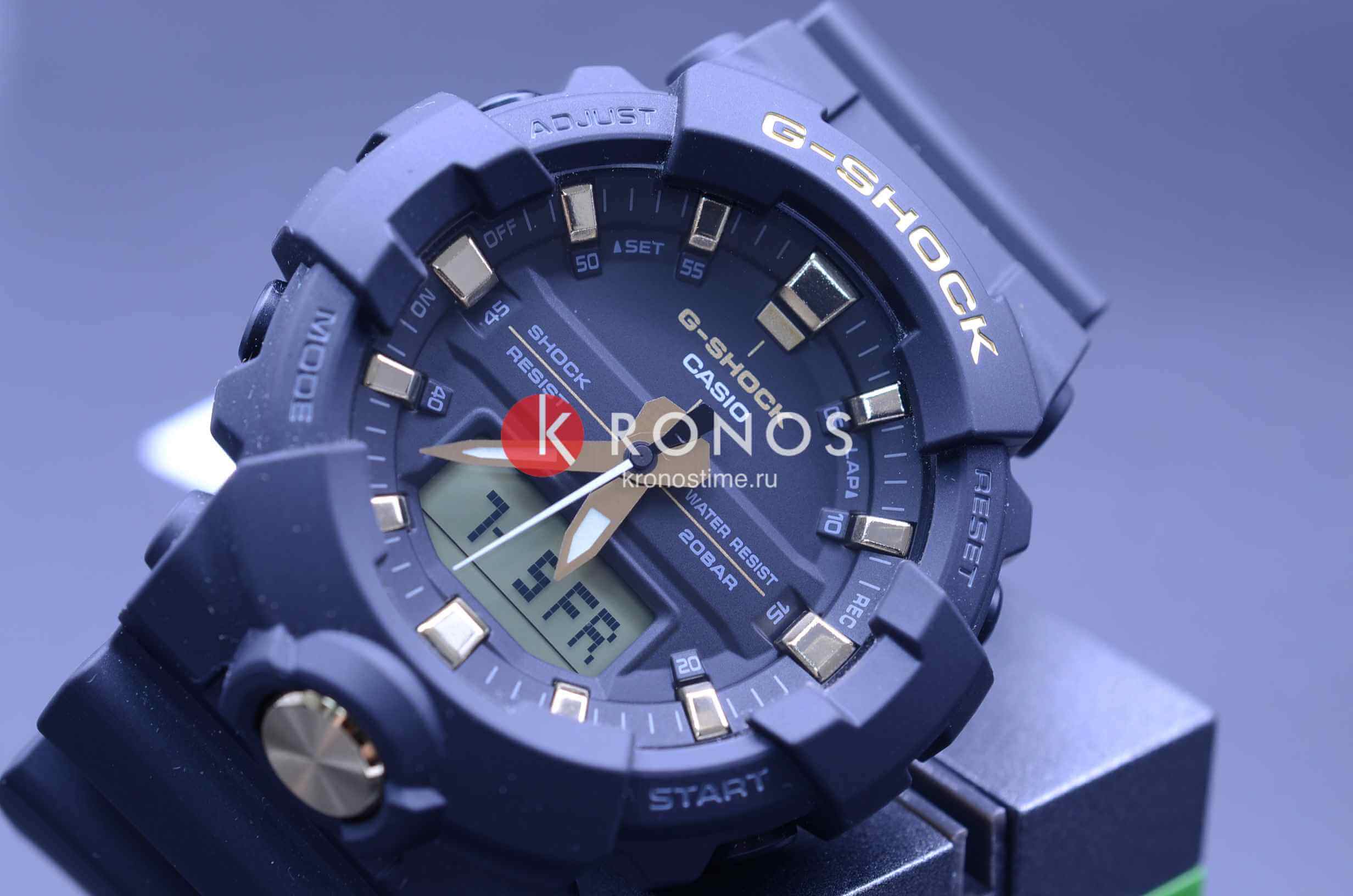 Casio Casio G-Shock GA-810B-1A9, g-shock япония мужские часы на браслете пластик боковой вид