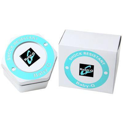 Casio Casio Baby-G BGS-100GS-7A женские часы белый циферблат на запястье