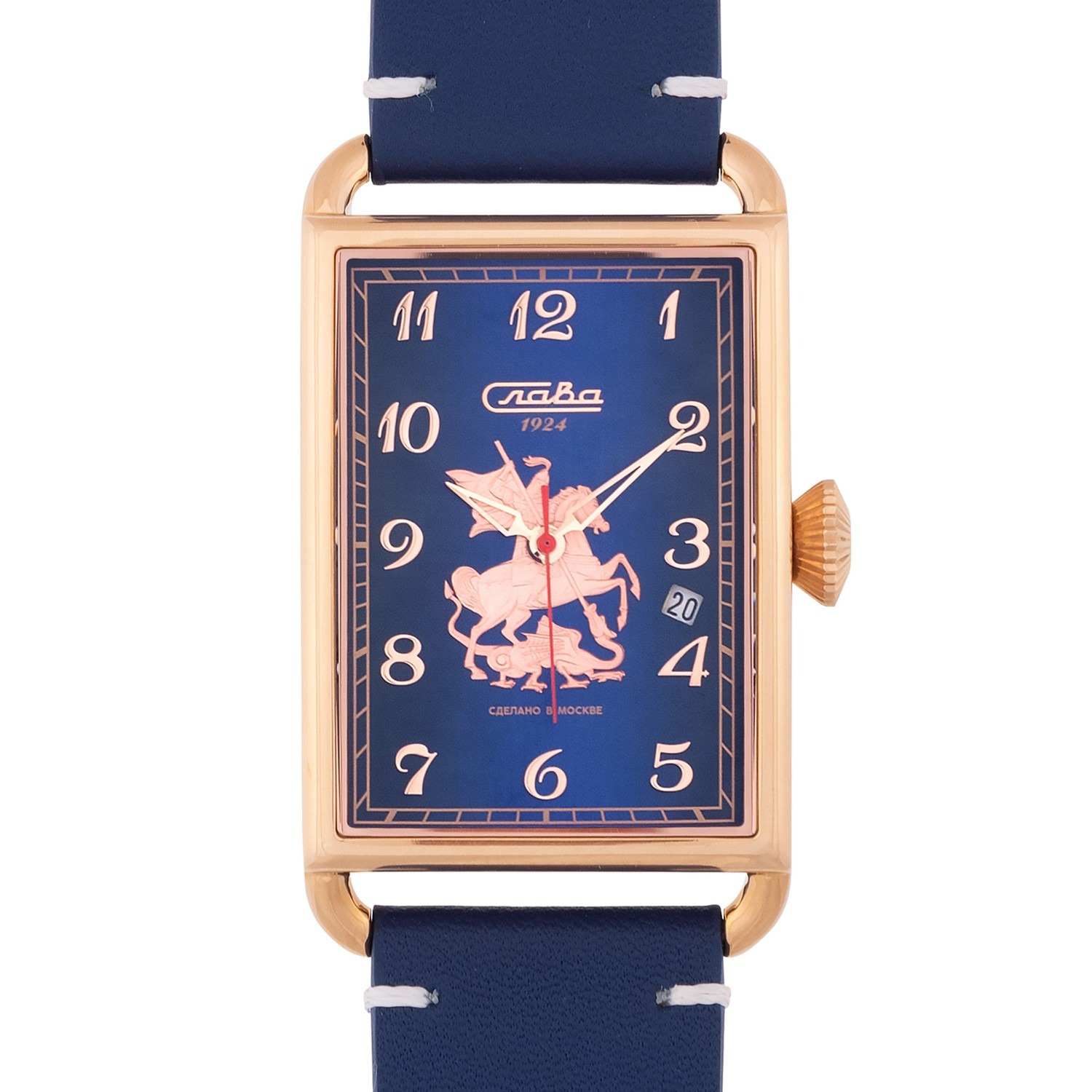 Слава Слава Москва 8703736/300-2414 , наручные мужские часы фото под углом