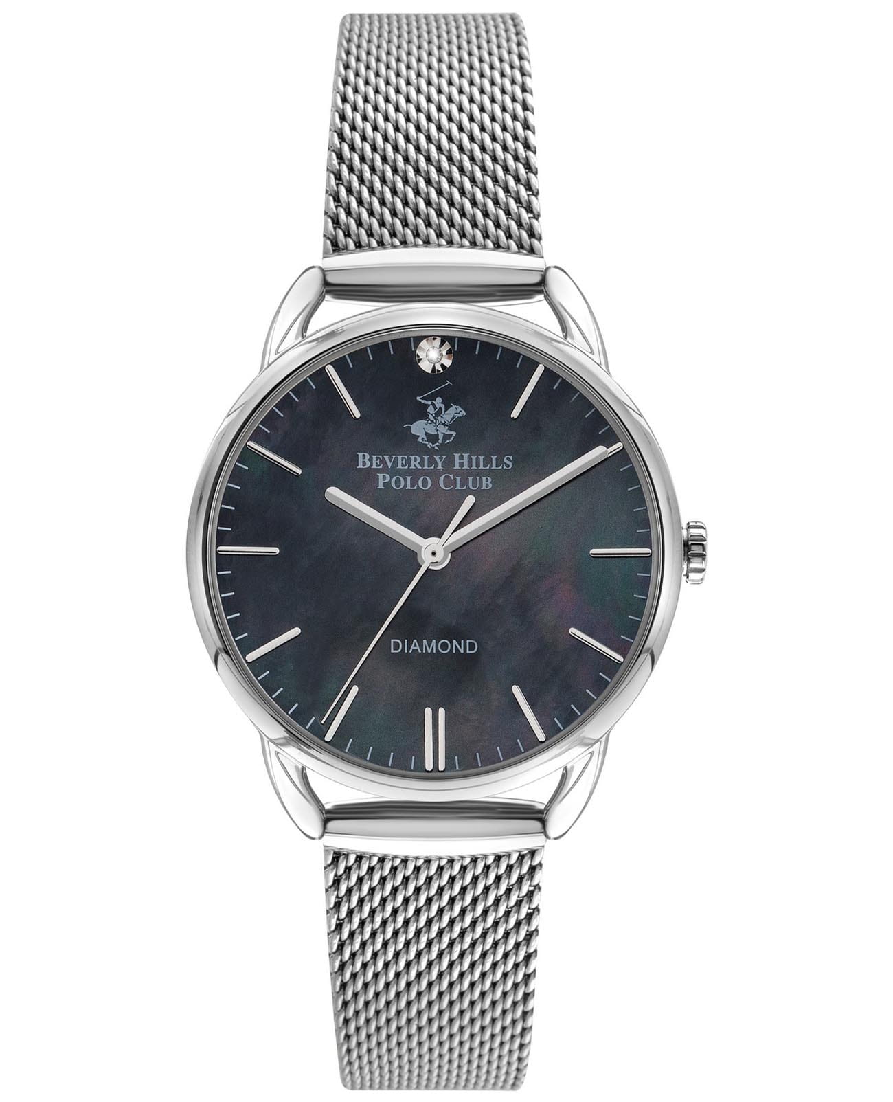 Beverly Hills Polo Club Beverly Hills Polo Club BP3299C.350  BP3299C.350 кварцевые женские часы перламутровый циферблат, браслет нержавеющая сталь — вид спереди