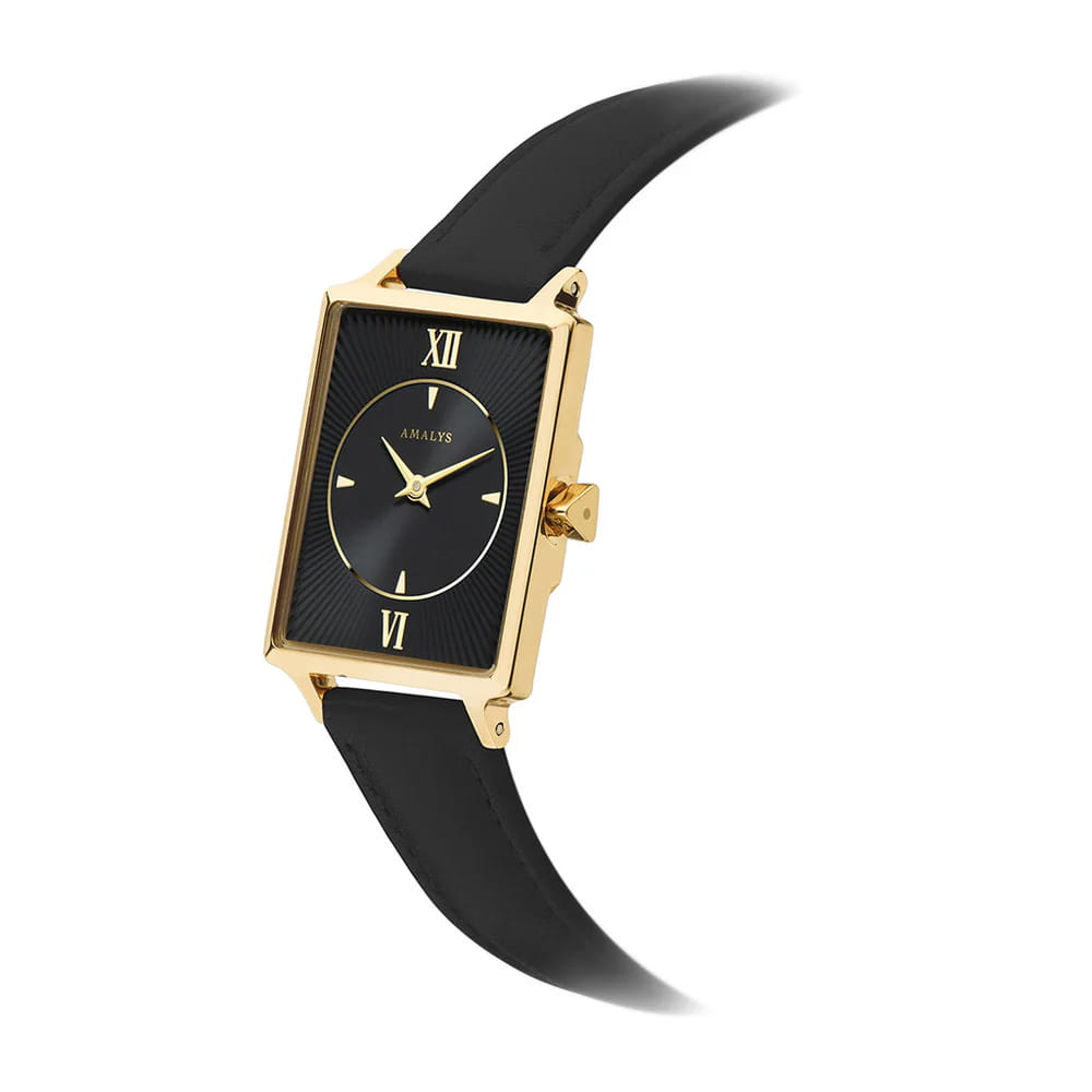 Amalys Amalys Hepburn AMW-133,  бельгия женские часы на браслете кожаный боковой вид