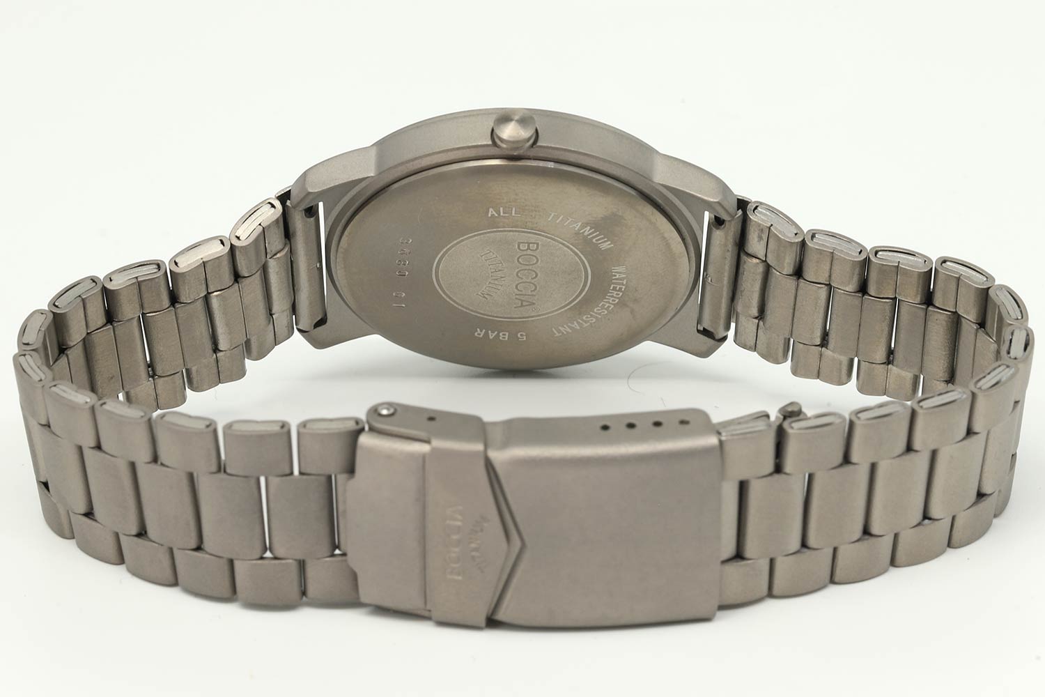 Оригинальные часы Boccia Titanium Boccia Titanium 3630-01 кварцевые калибр механизма  общий вид