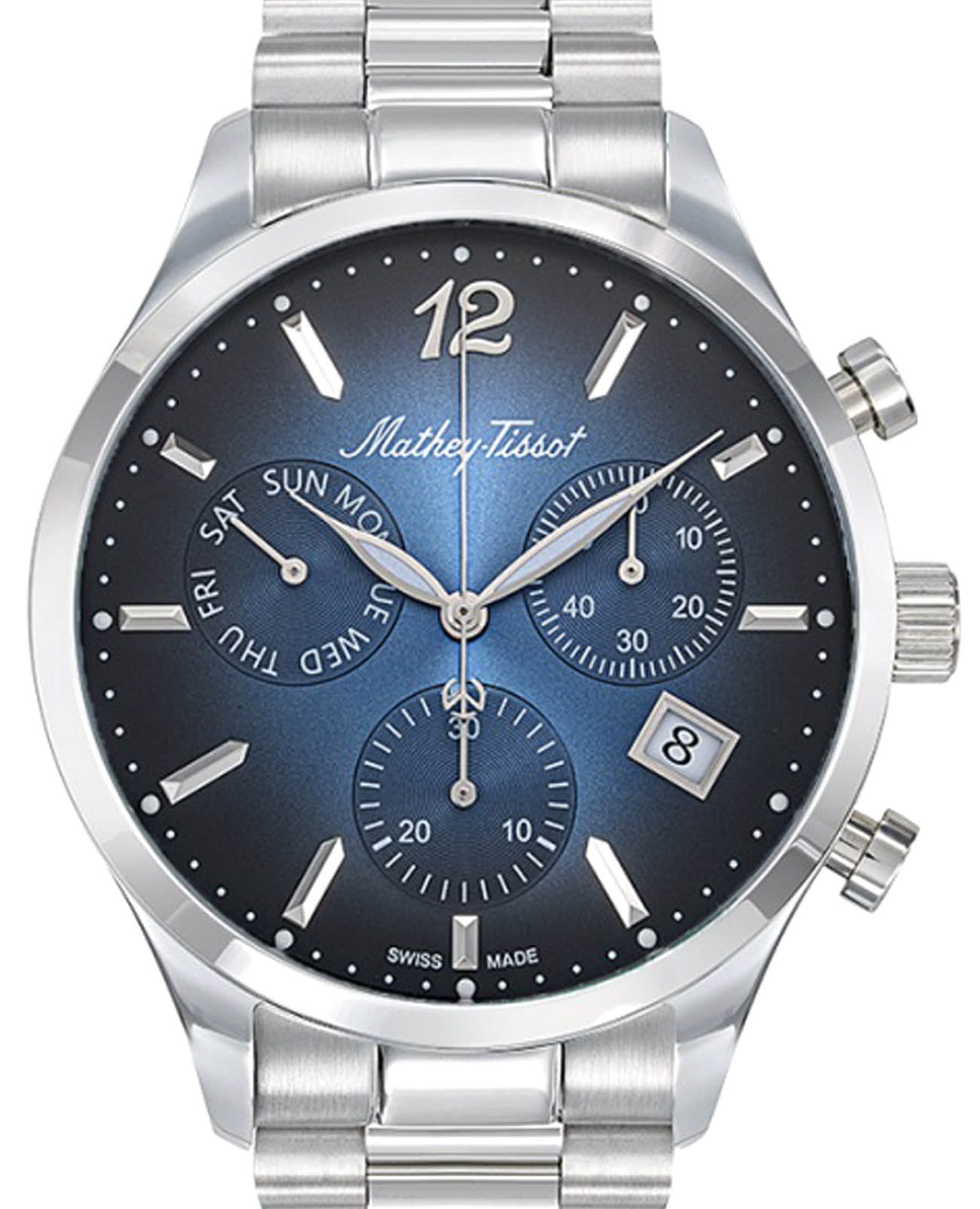 Mathey-Tissot Mathey-Tissot Urban H411CHABU , наручные мужские часы фото под углом