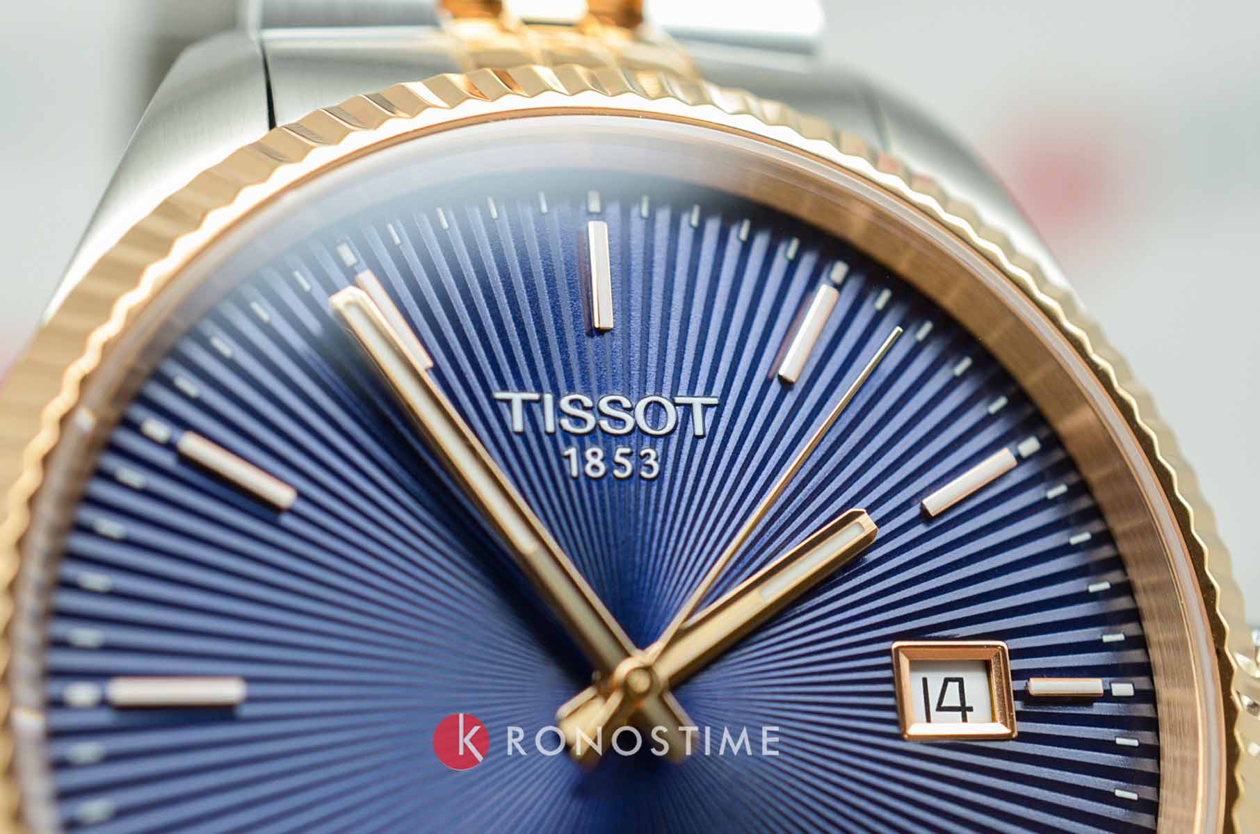 Оригинальные часы Tissot Tissot Ballade 40mm T156.410.22.041.00 кварцевые калибр механизма eta f06.115 общий вид