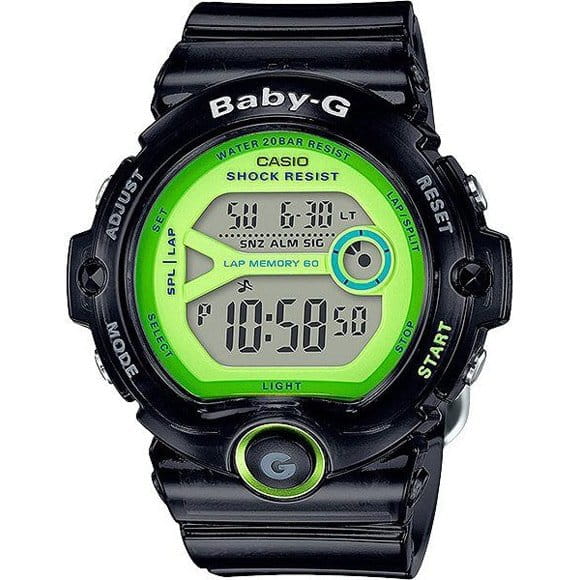 Casio Casio Baby-G BG-6903-1B  BG-6903-1B электронные женские часы серый циферблат, браслет  — вид спереди