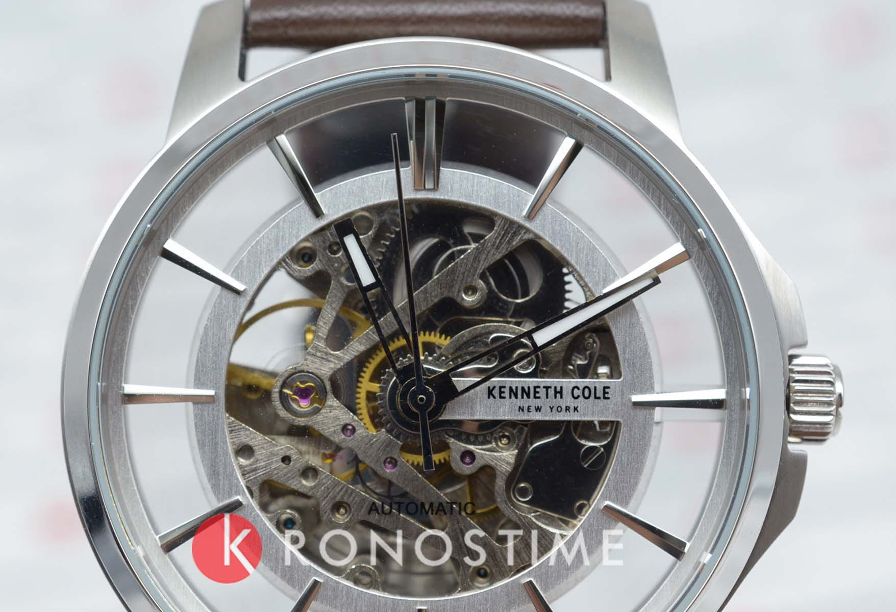 Kenneth Cole Kenneth Cole Automatic KC50227004,  сша мужские часы на браслете кожаный боковой вид